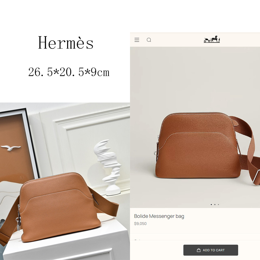 Hermès Bolide Messenger Bag - DopestKickz