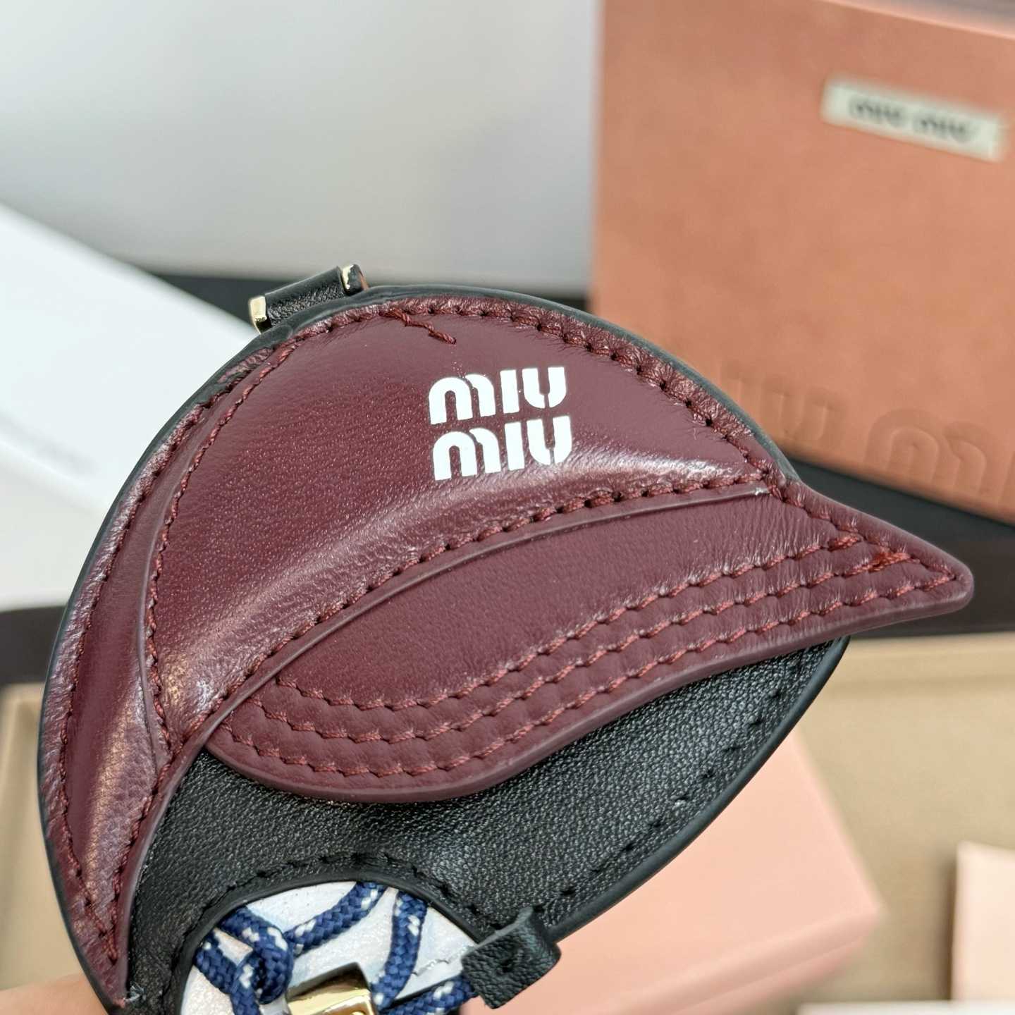 Miu Miu Leather Key Ring Trick - DopestKickz