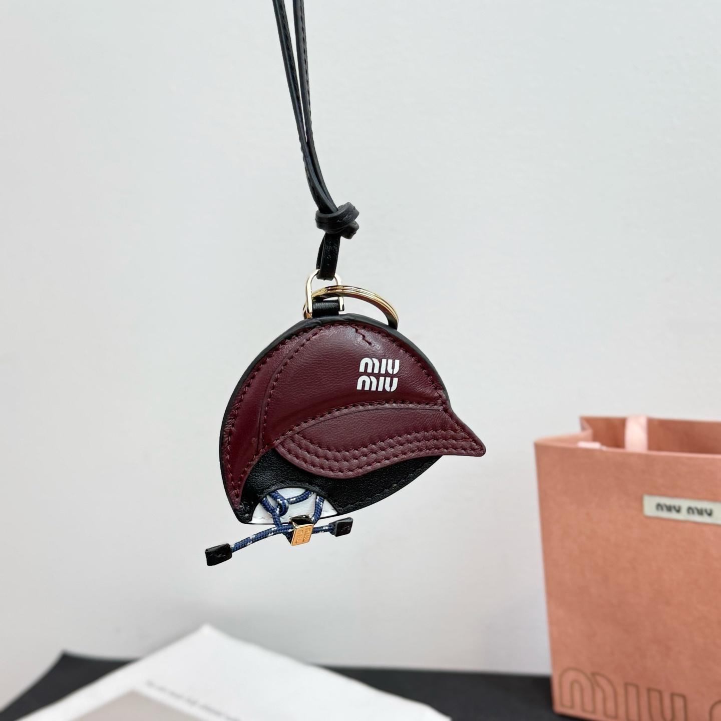 Miu Miu Leather Key Ring Trick - DopestKickz
