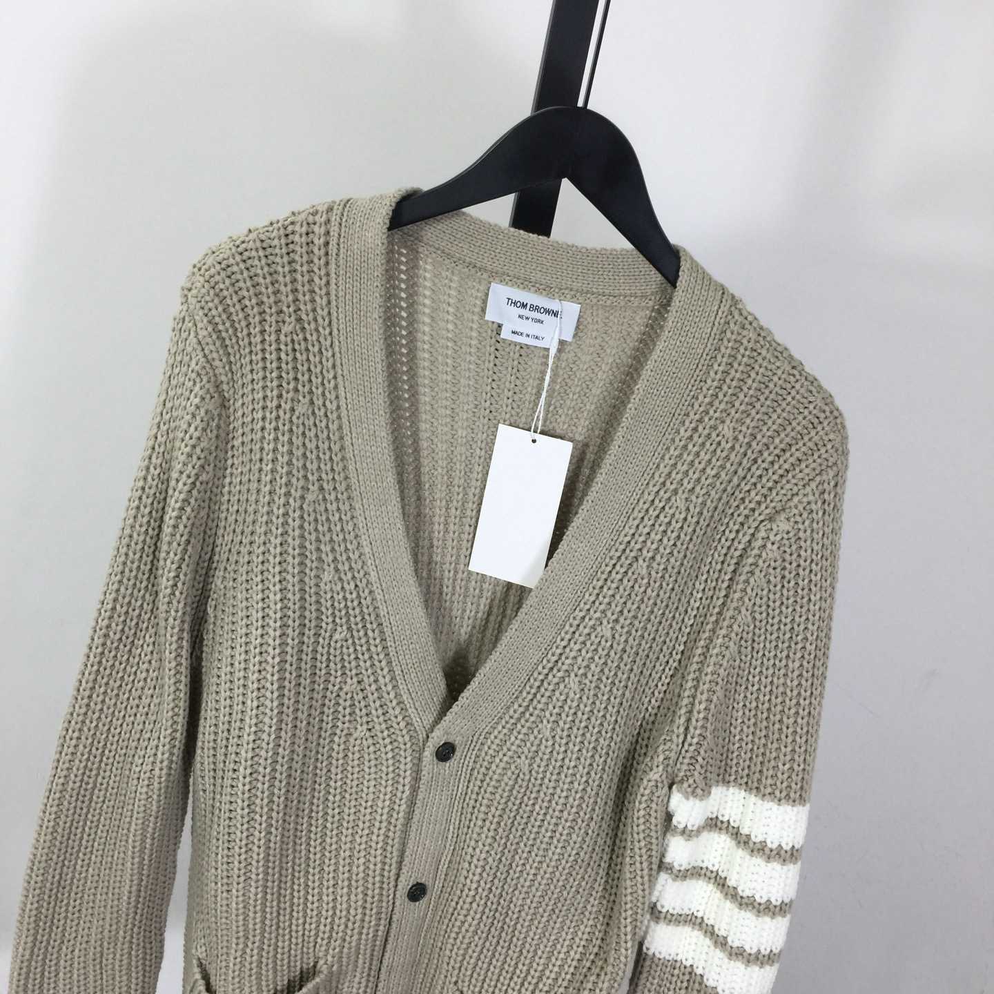 Thom Browne 4-Bar Cardigan - DopestKickz