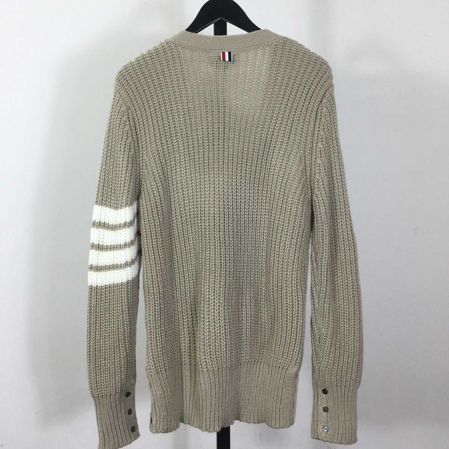 Thom Browne 4-Bar Cardigan - DopestKickz