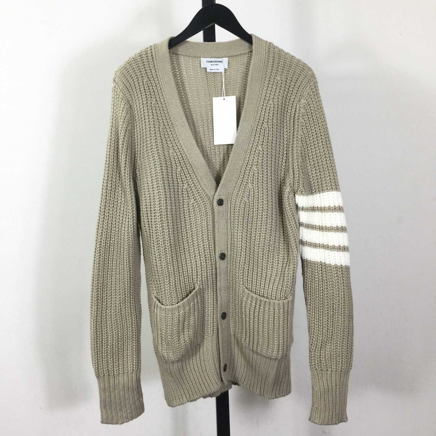 Thom Browne 4-Bar Cardigan - DopestKickz
