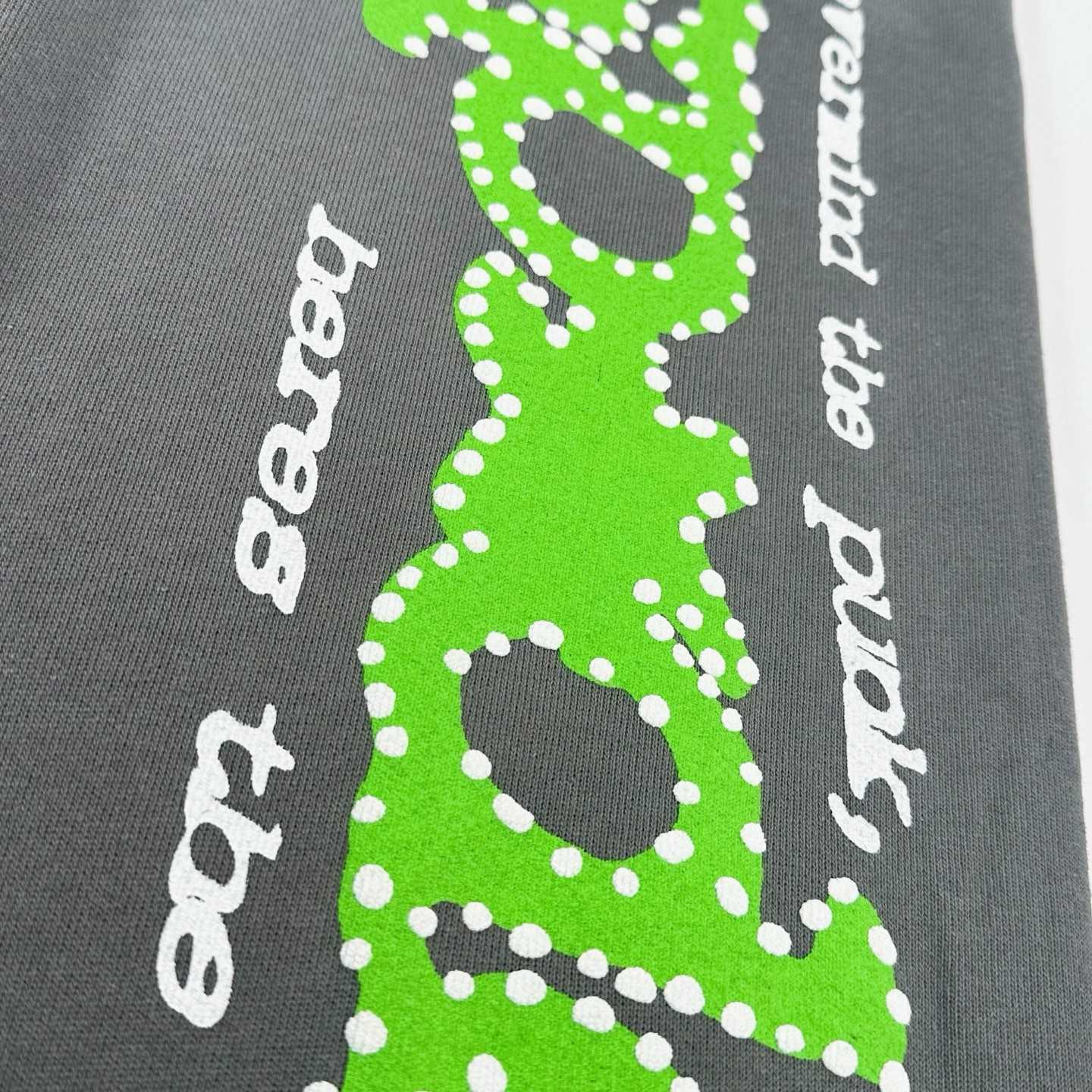 Sp5der Punk V2 Sweatpant Slate Grey - DopestKickz