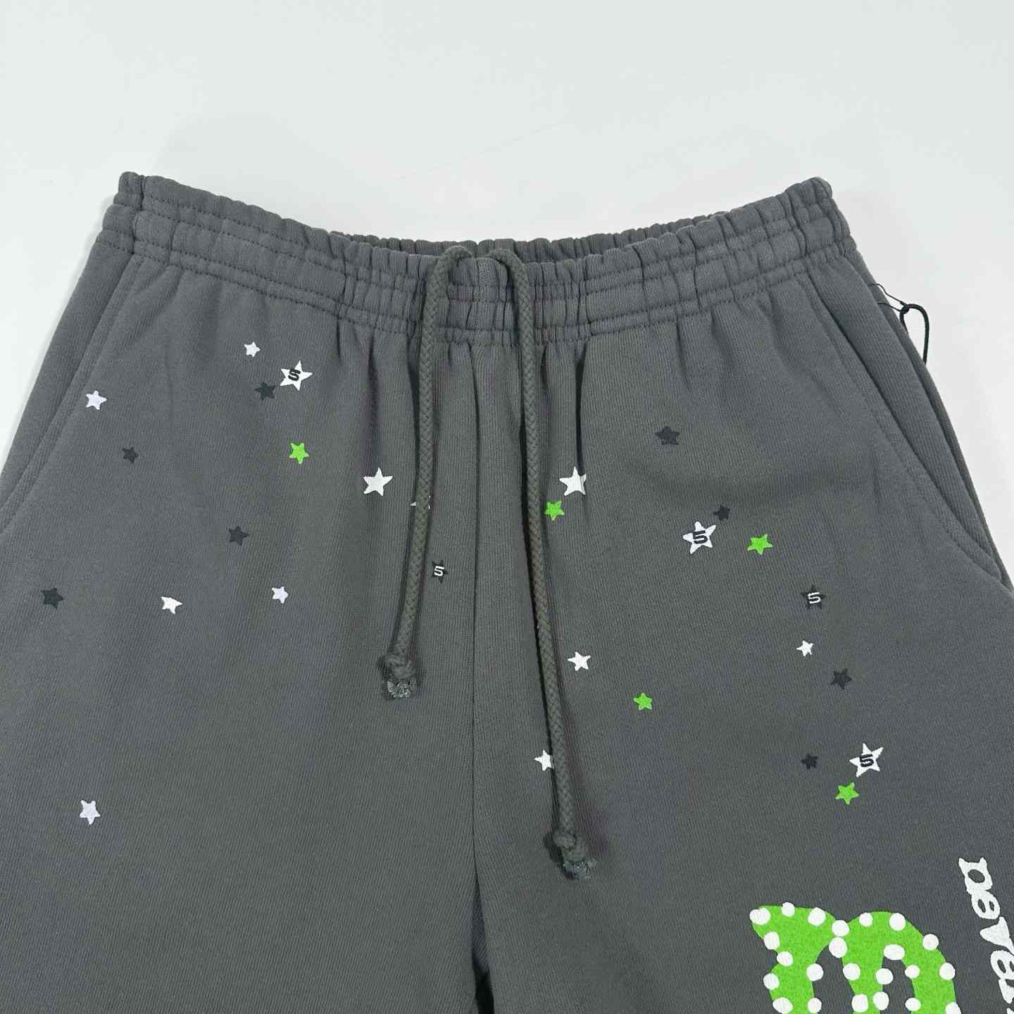 Sp5der Punk V2 Sweatpant Slate Grey - DopestKickz