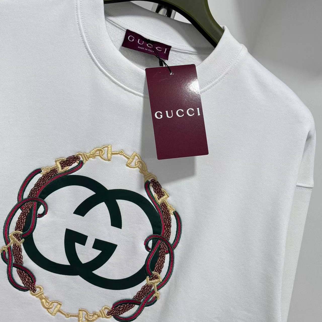 Gucci Cotton Jersey Sweatshirt With Print - DopestKickz