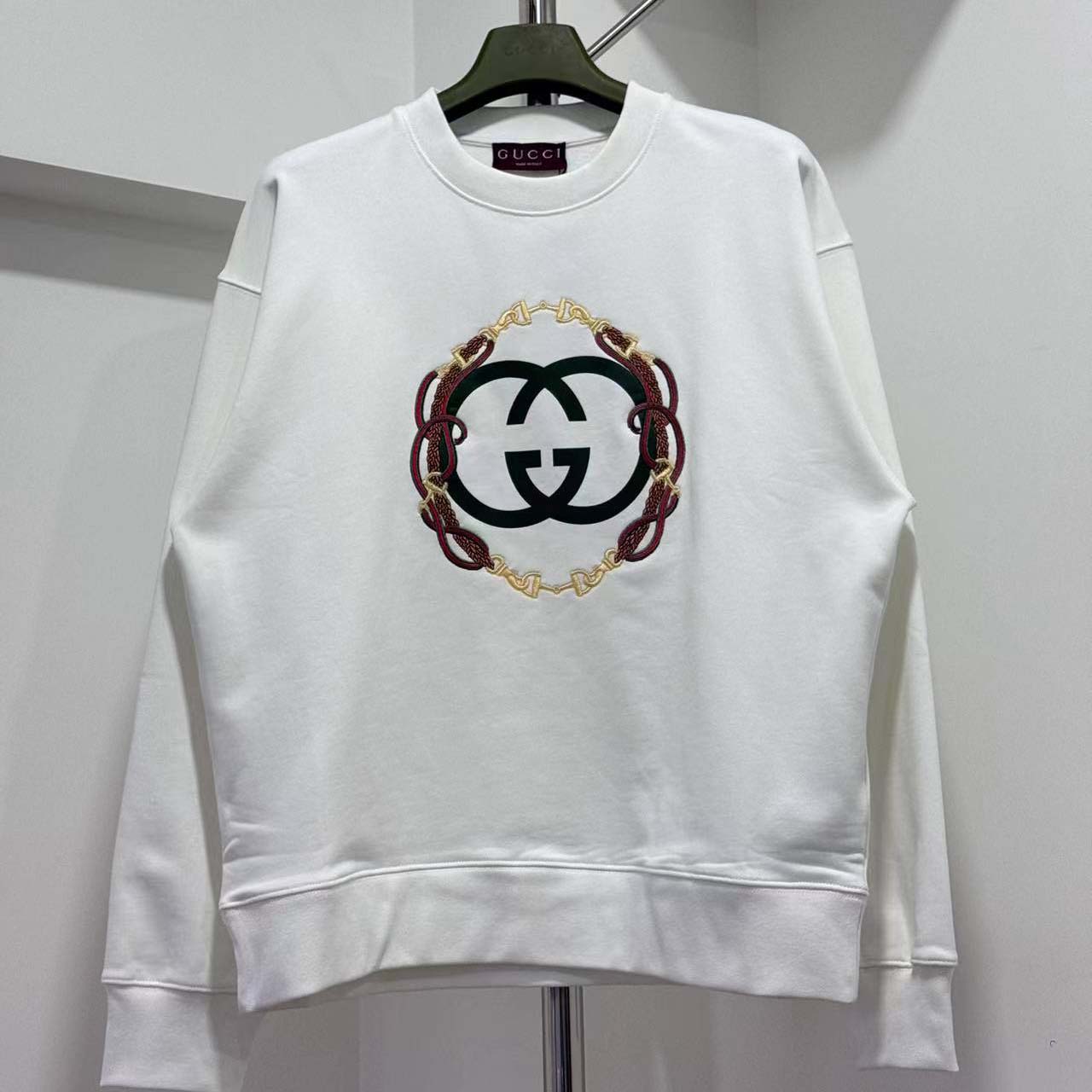 Gucci Cotton Jersey Sweatshirt With Print - DopestKickz