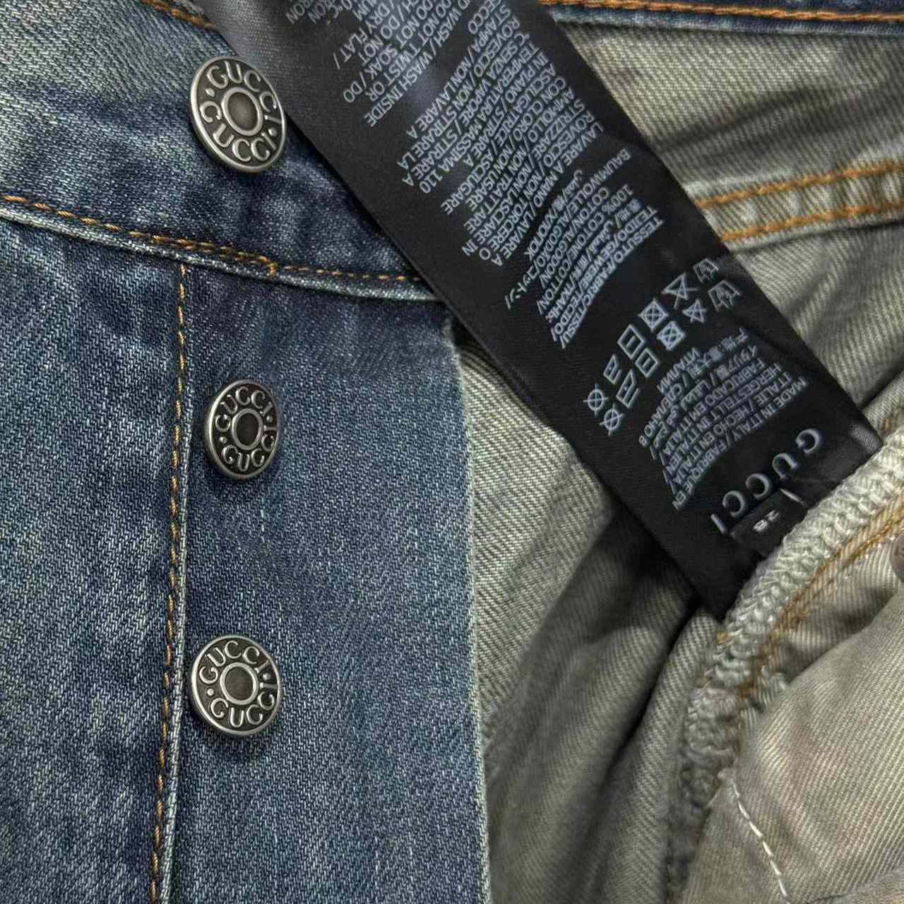 Gucci Wide-leg Denim Jeans - DopestKickz