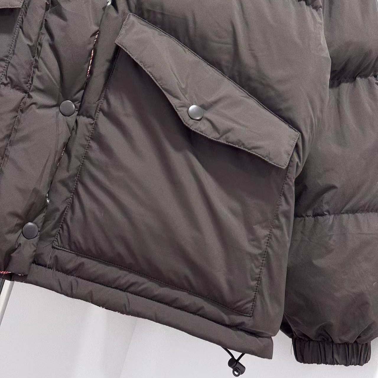 Miu Miu Technical Pongé Reversible Down Jacket - DopestKickz