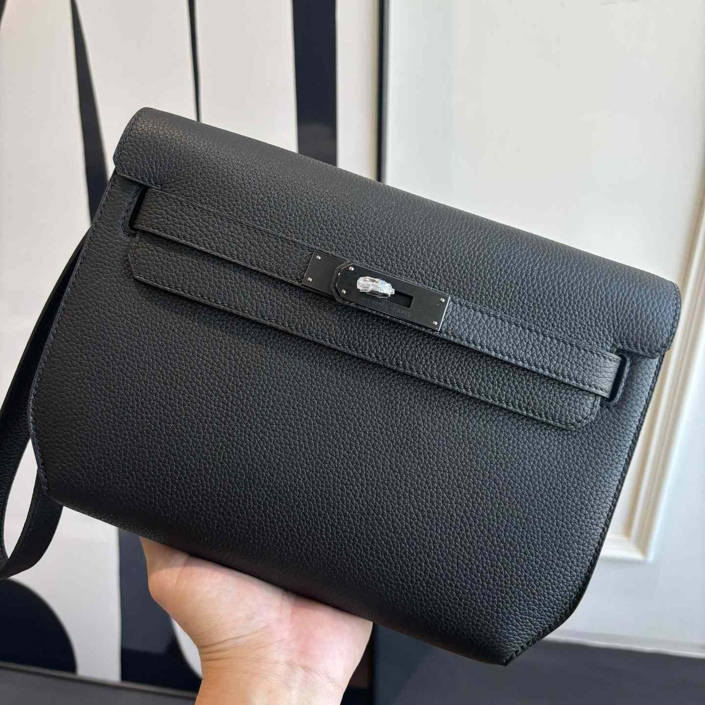 Hermes Kelly Depeches 25 Pouch - DopestKickz