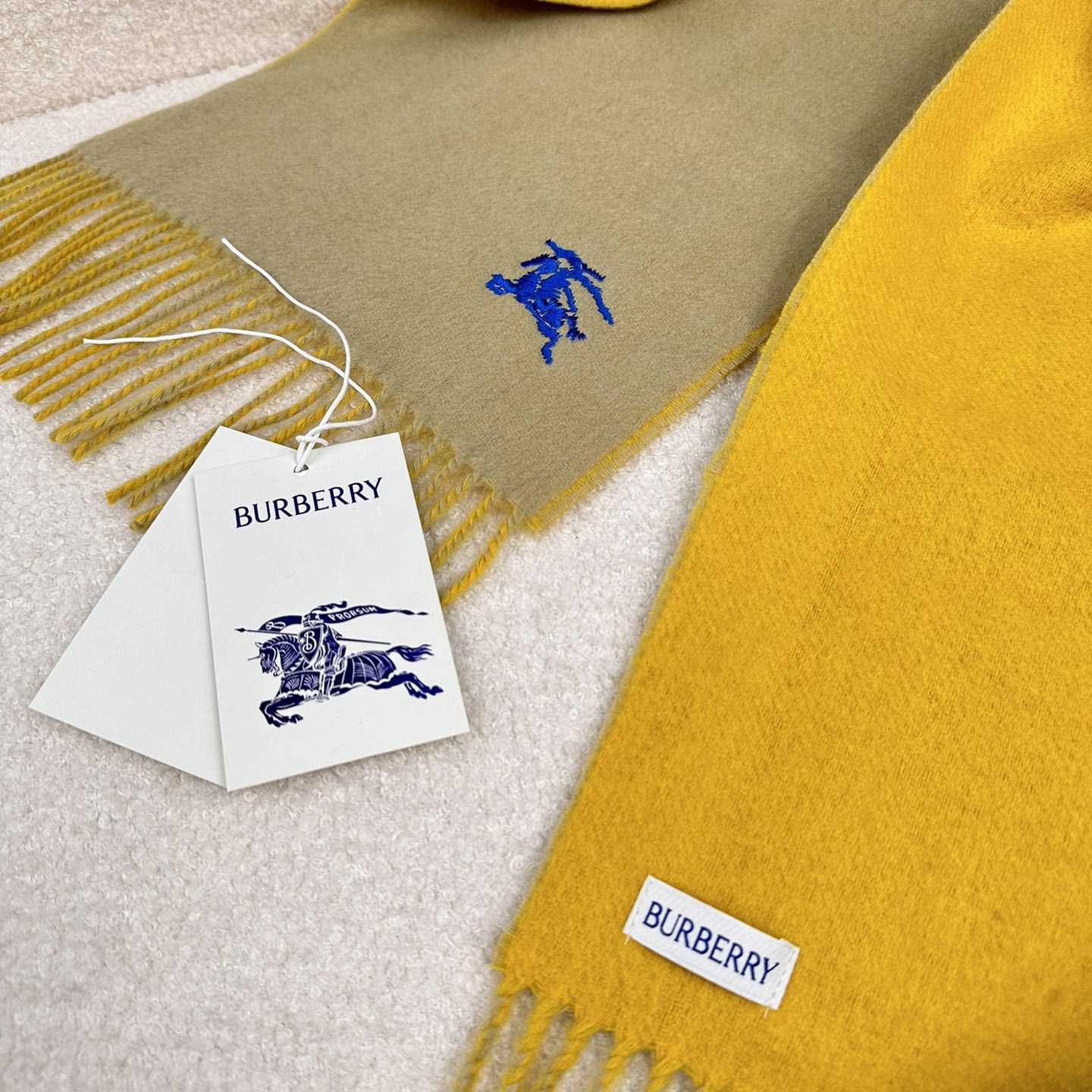 Burberry Reversible Cashmere Scarf - DopestKickz