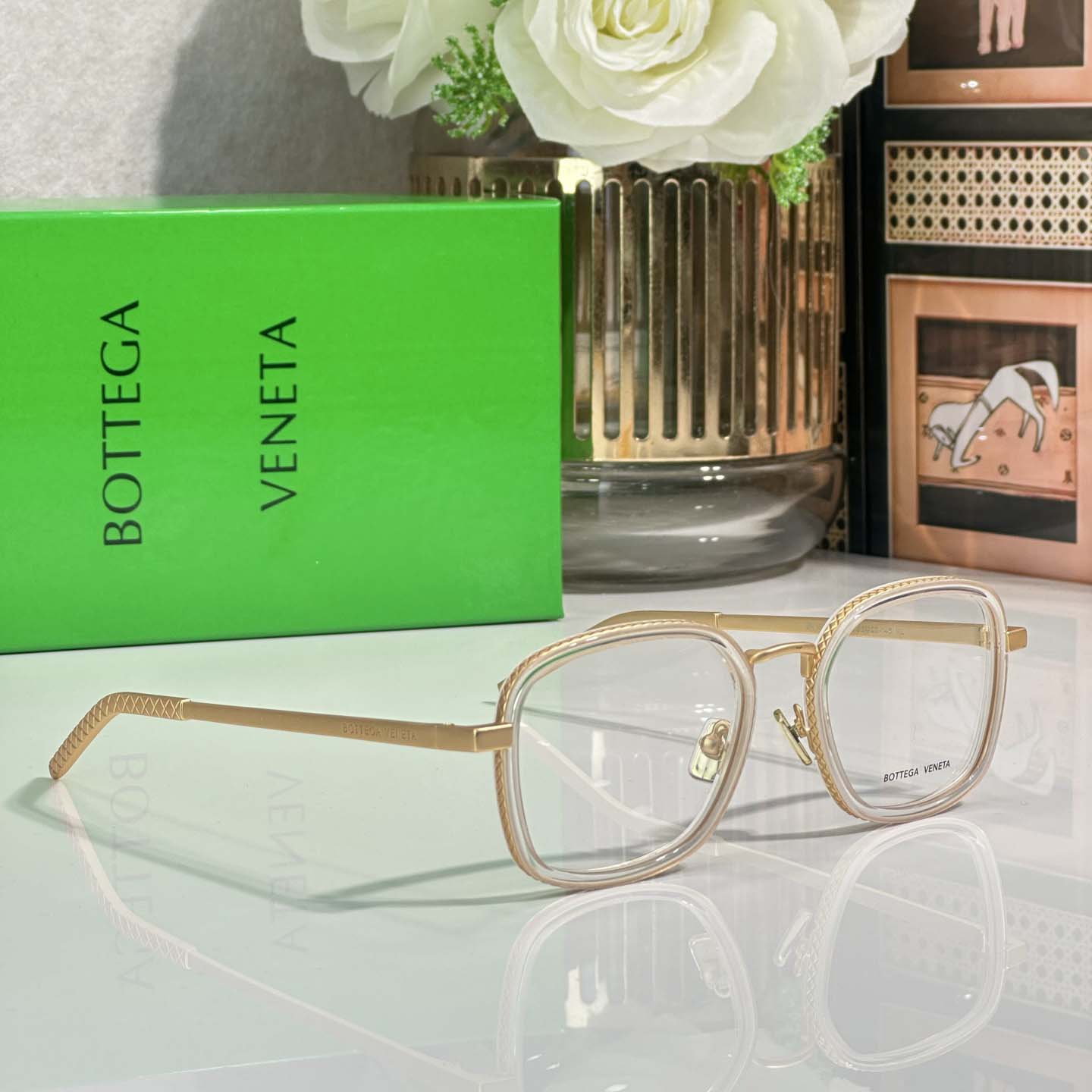 Bottega Veneta BV1427OA Sunglasses   - DopestKickz