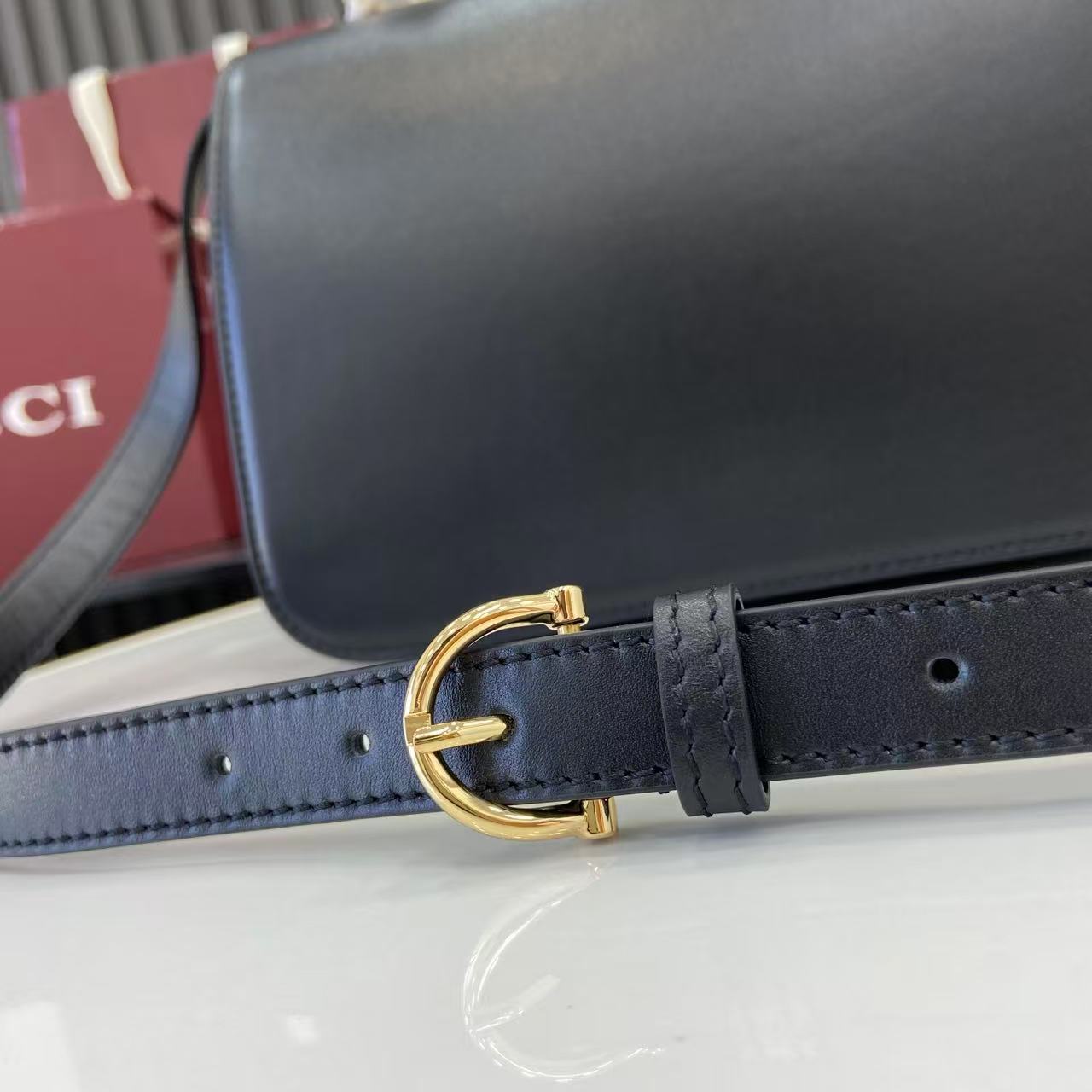 Gucci Siena Medium Top Handle Bag - DopestKickz