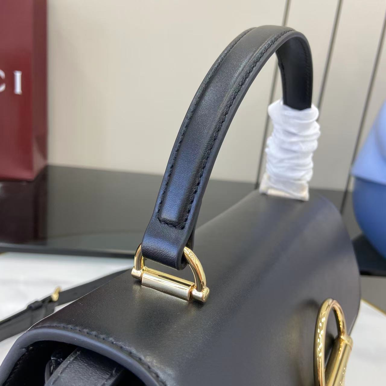 Gucci Siena Medium Top Handle Bag - DopestKickz