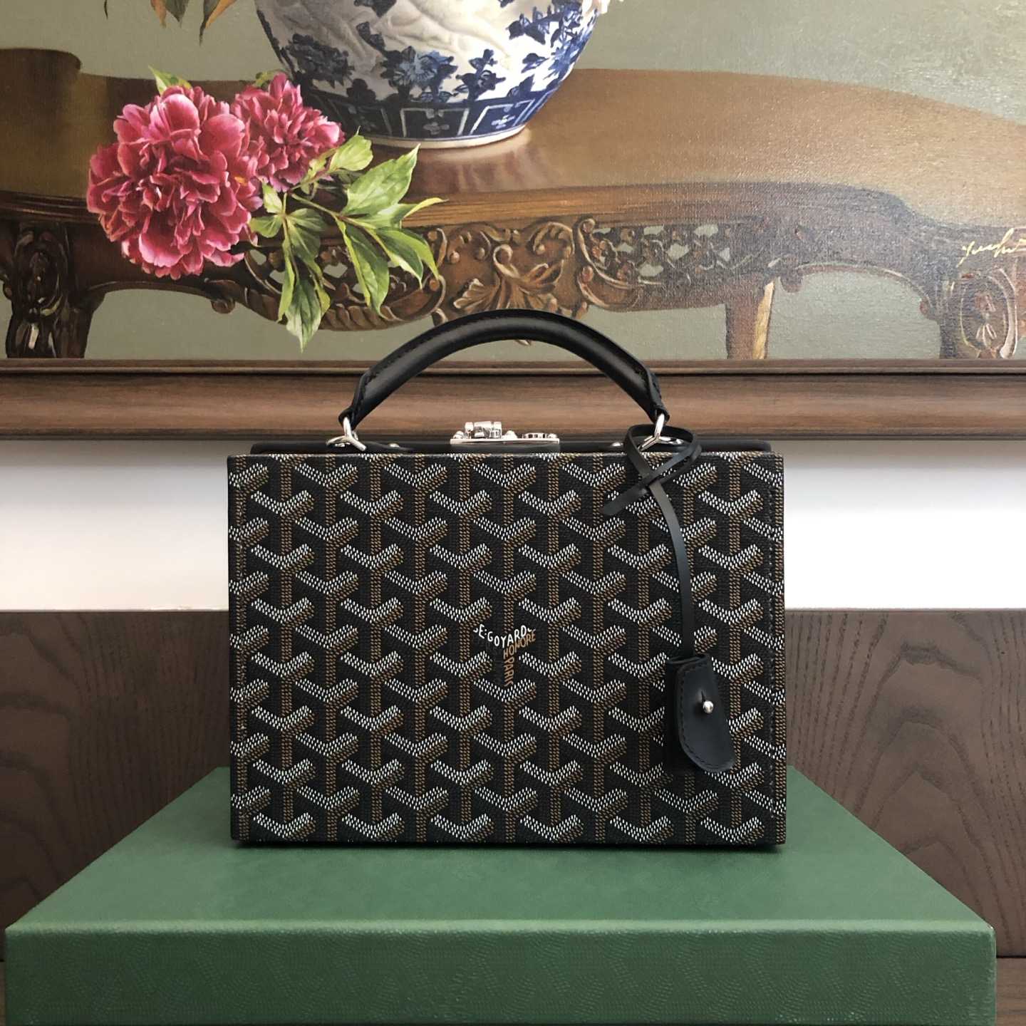 Goyard Goyardine Grand Hotel Trunk Bag    - DopestKickz