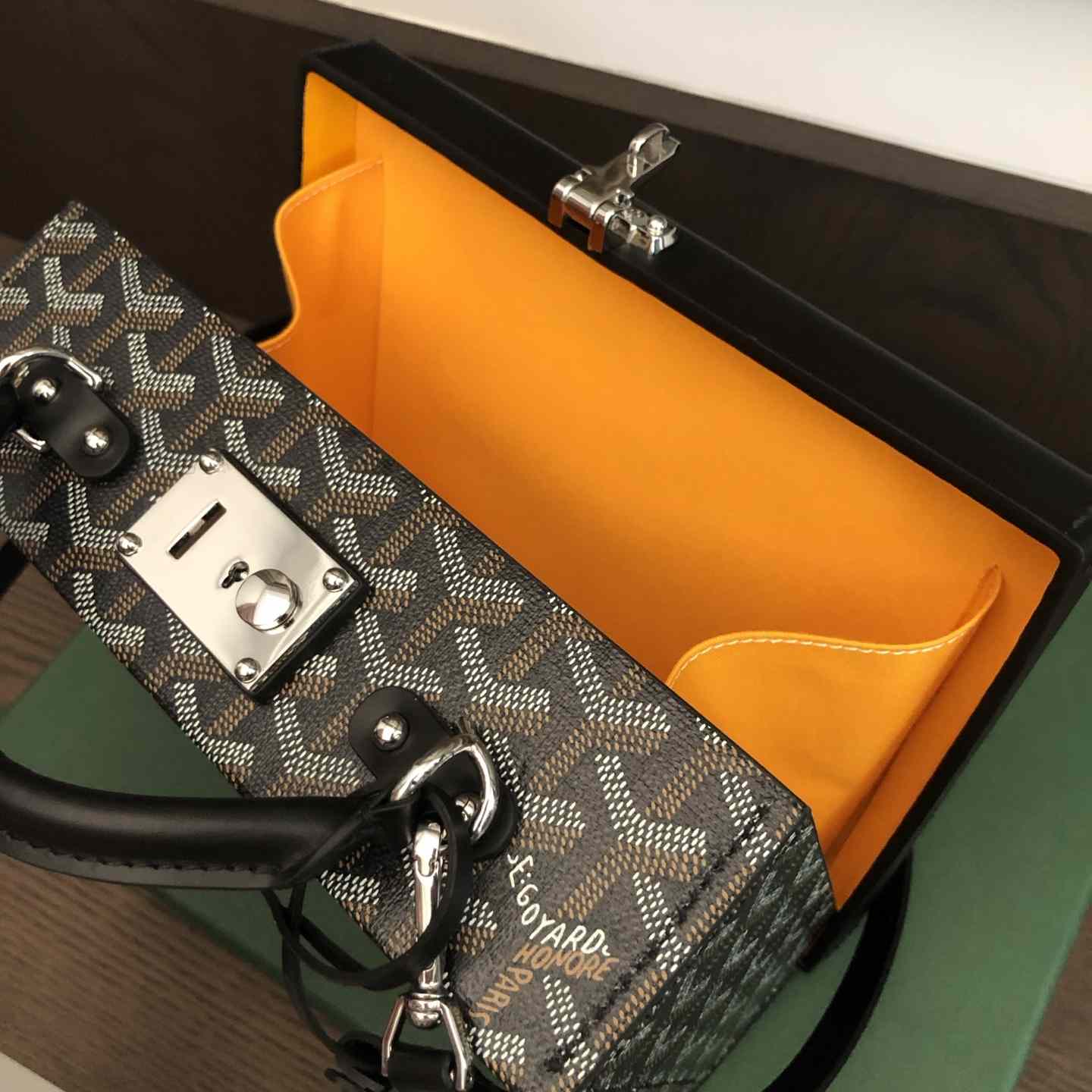 Goyard Goyardine Grand Hotel Trunk Bag    - DopestKickz