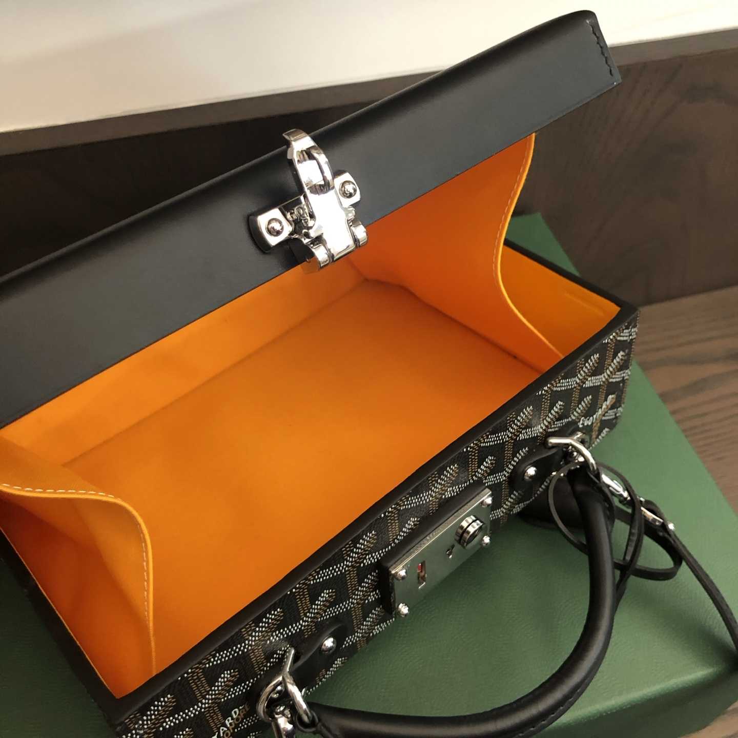 Goyard Goyardine Grand Hotel Trunk Bag    - DopestKickz