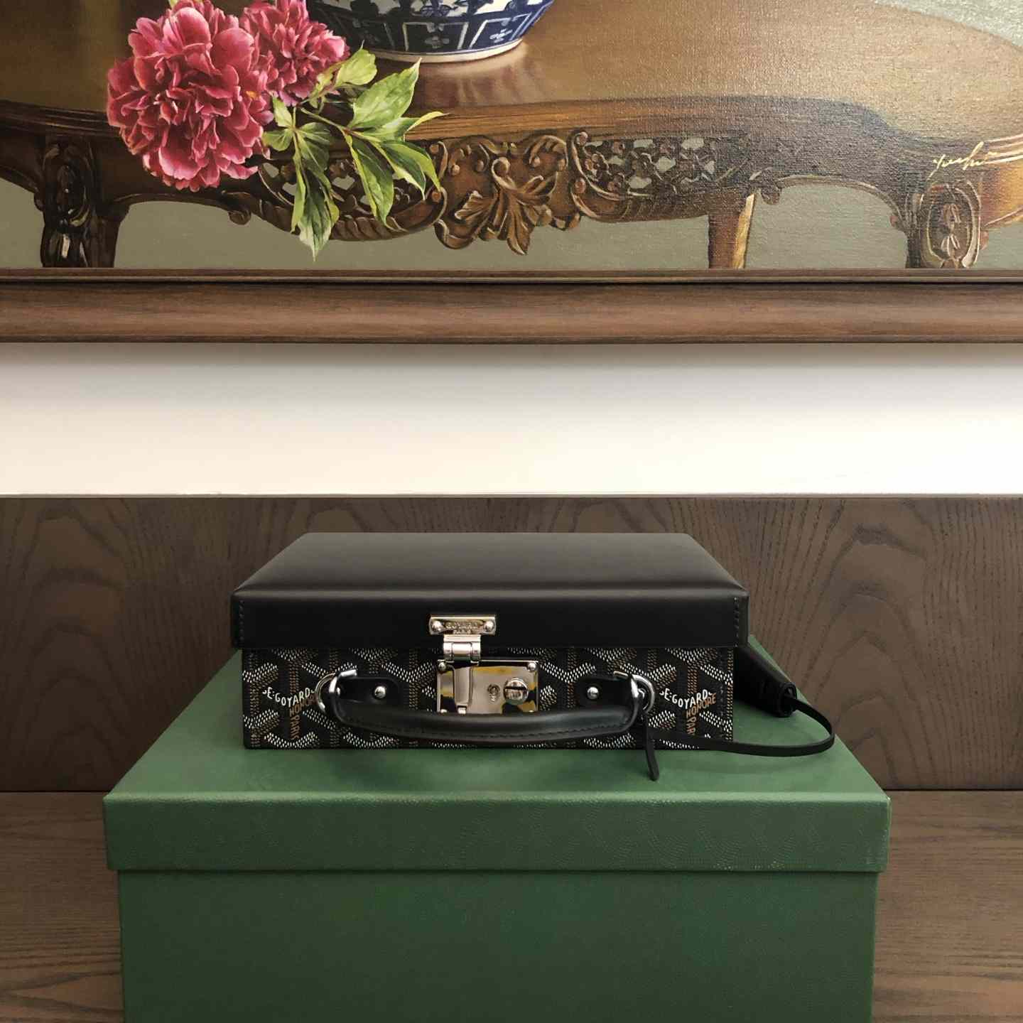 Goyard Goyardine Grand Hotel Trunk Bag    - DopestKickz