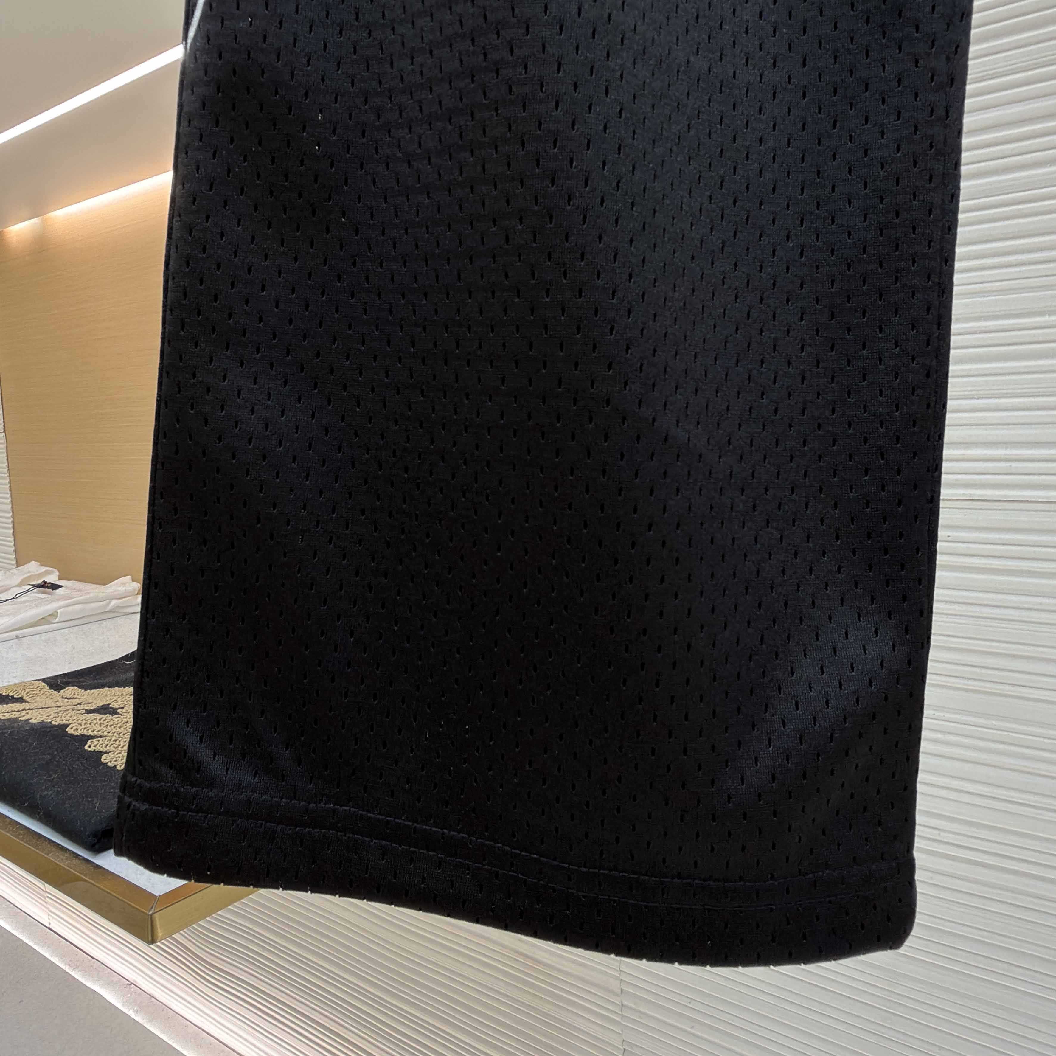 Chrome Hearts black mesh warm-up track pants - DopestKickz