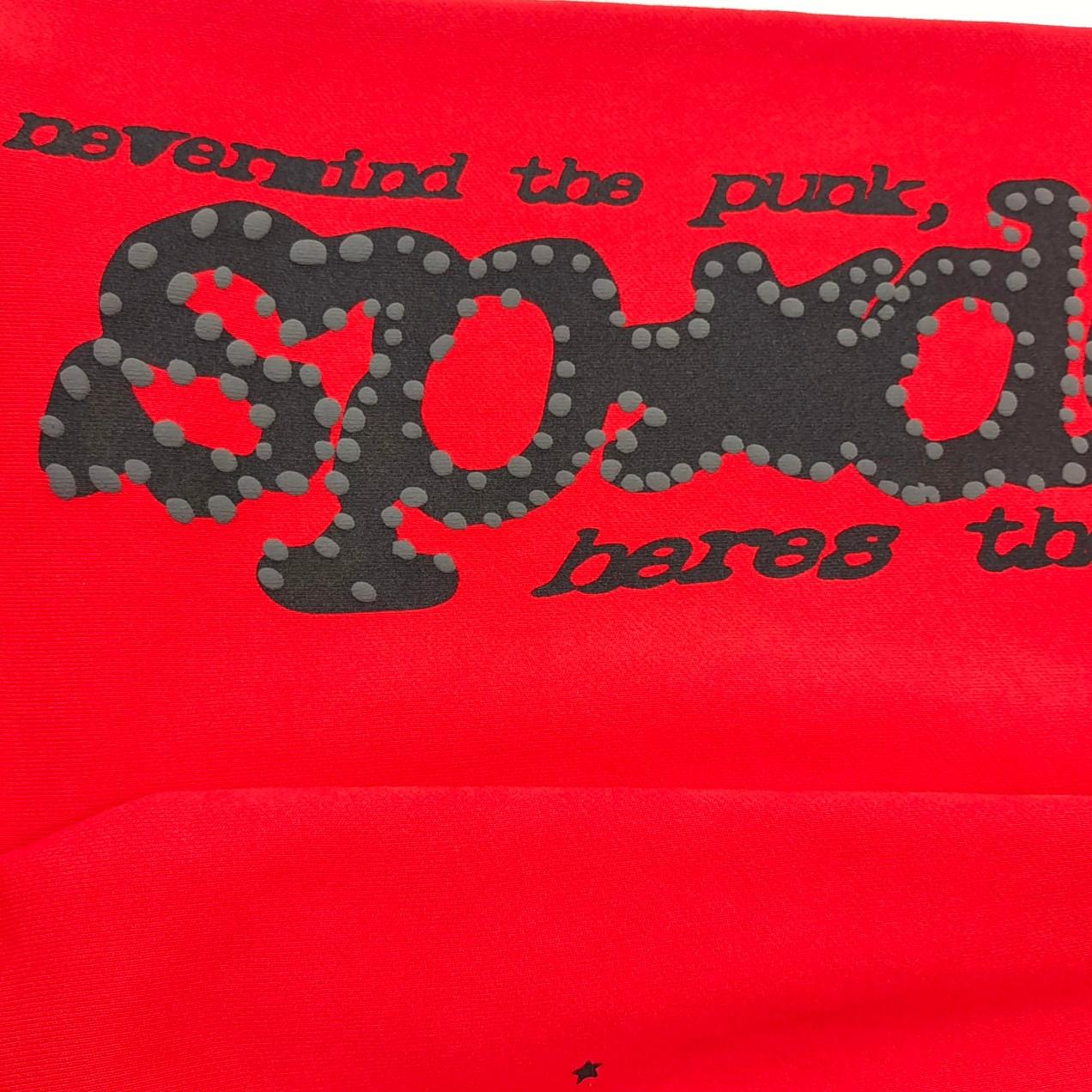 Sp5der P*NK V2 Sweatpant 'Red'  - DopestKickz