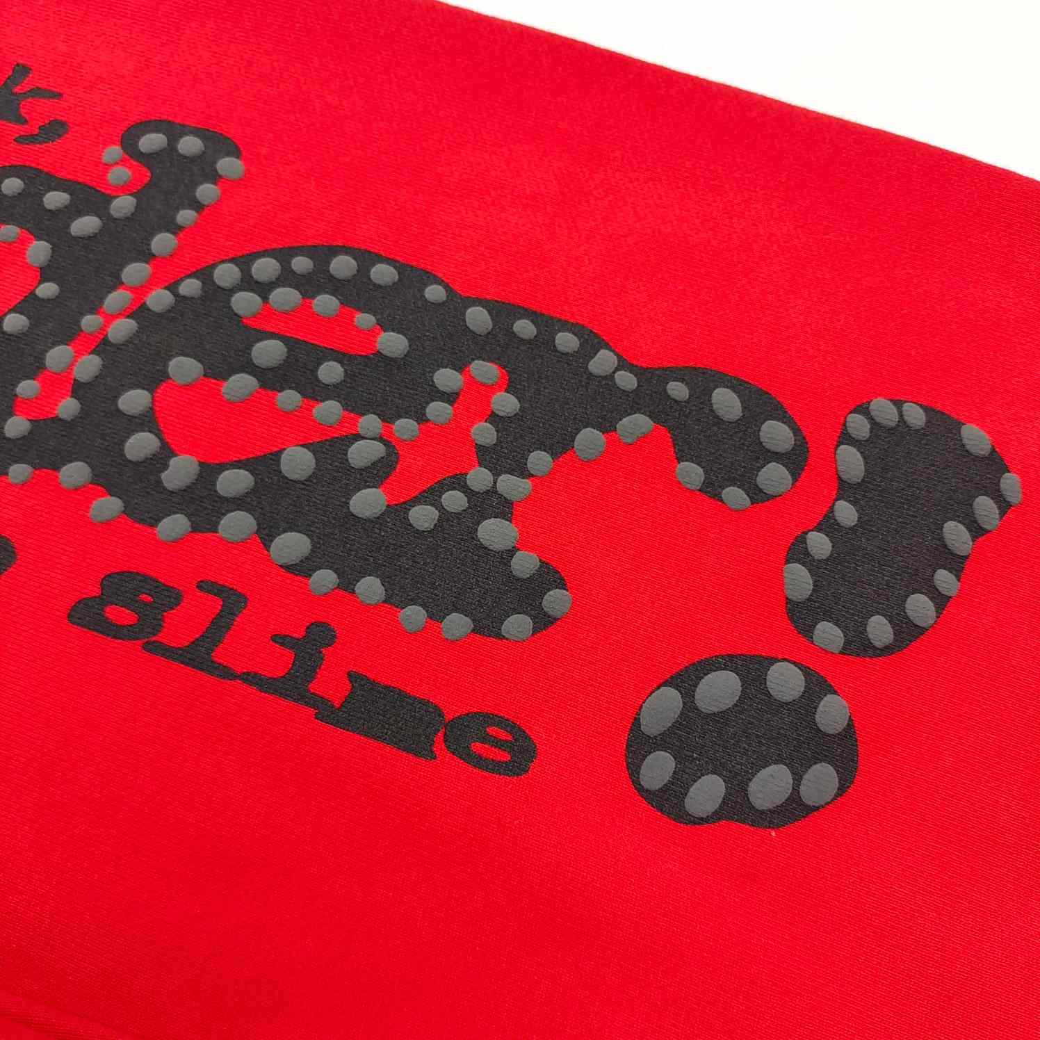 Sp5der P*NK V2 Sweatpant 'Red'  - DopestKickz