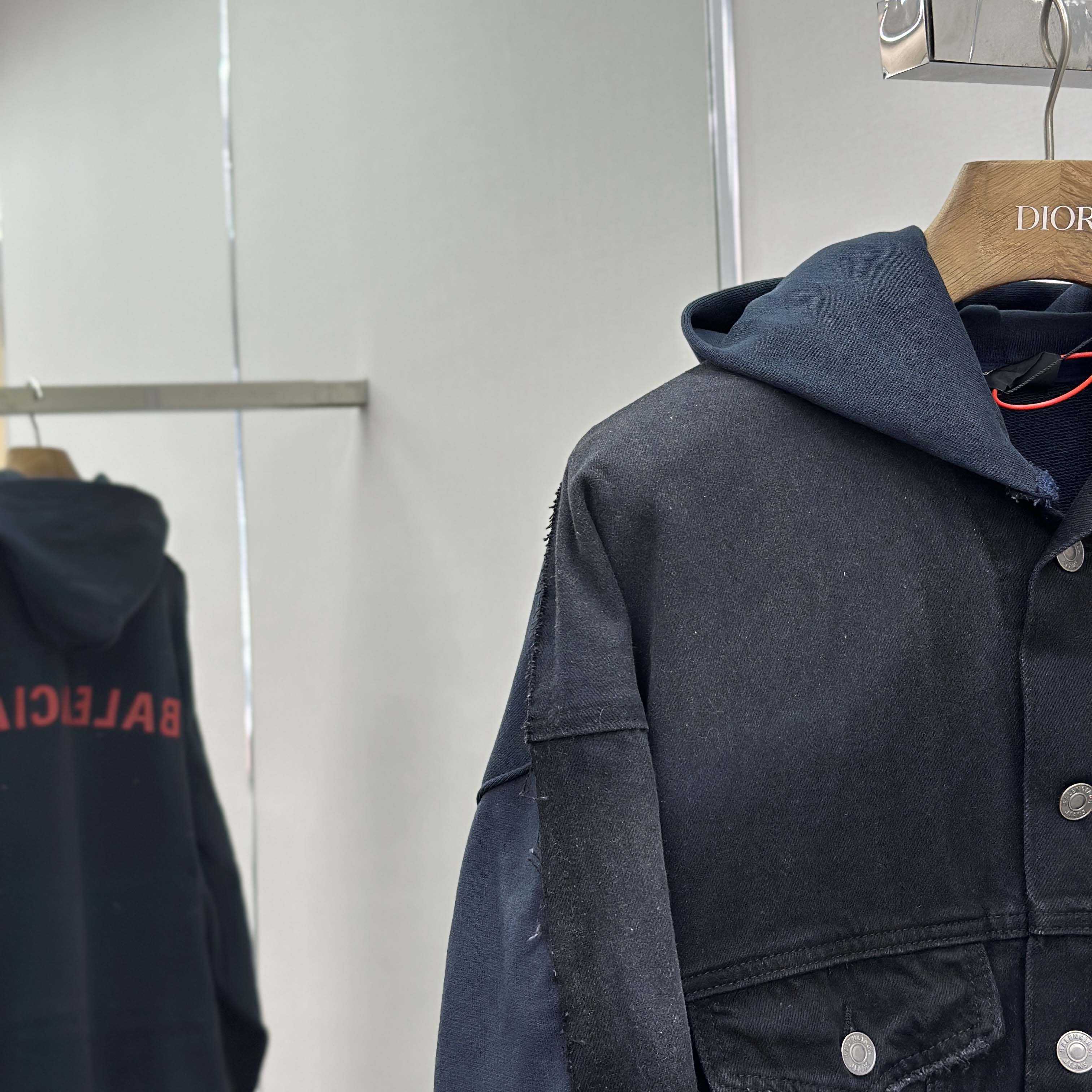 Balenciaga Layered Jacket - DopestKickz