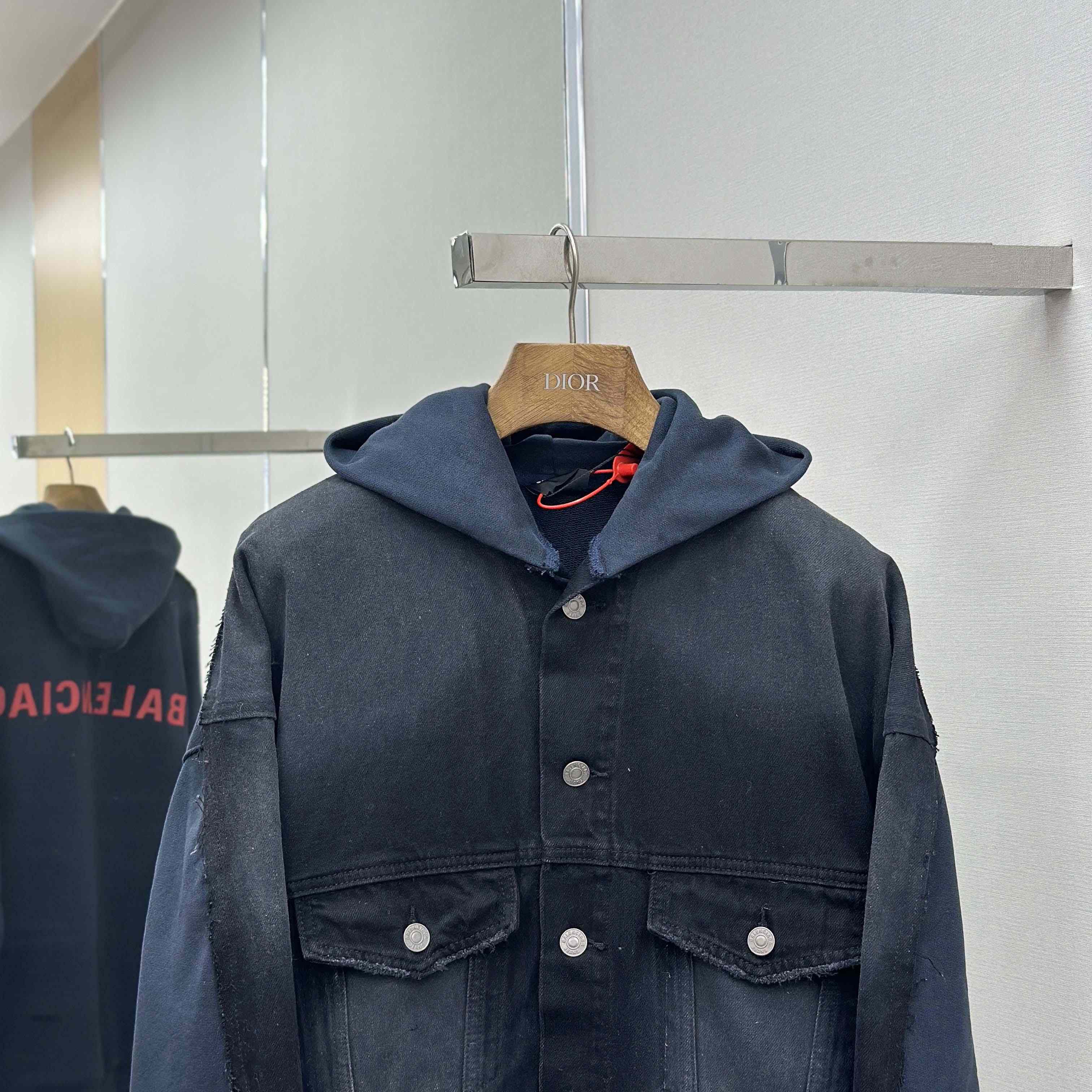 Balenciaga Layered Jacket - DopestKickz