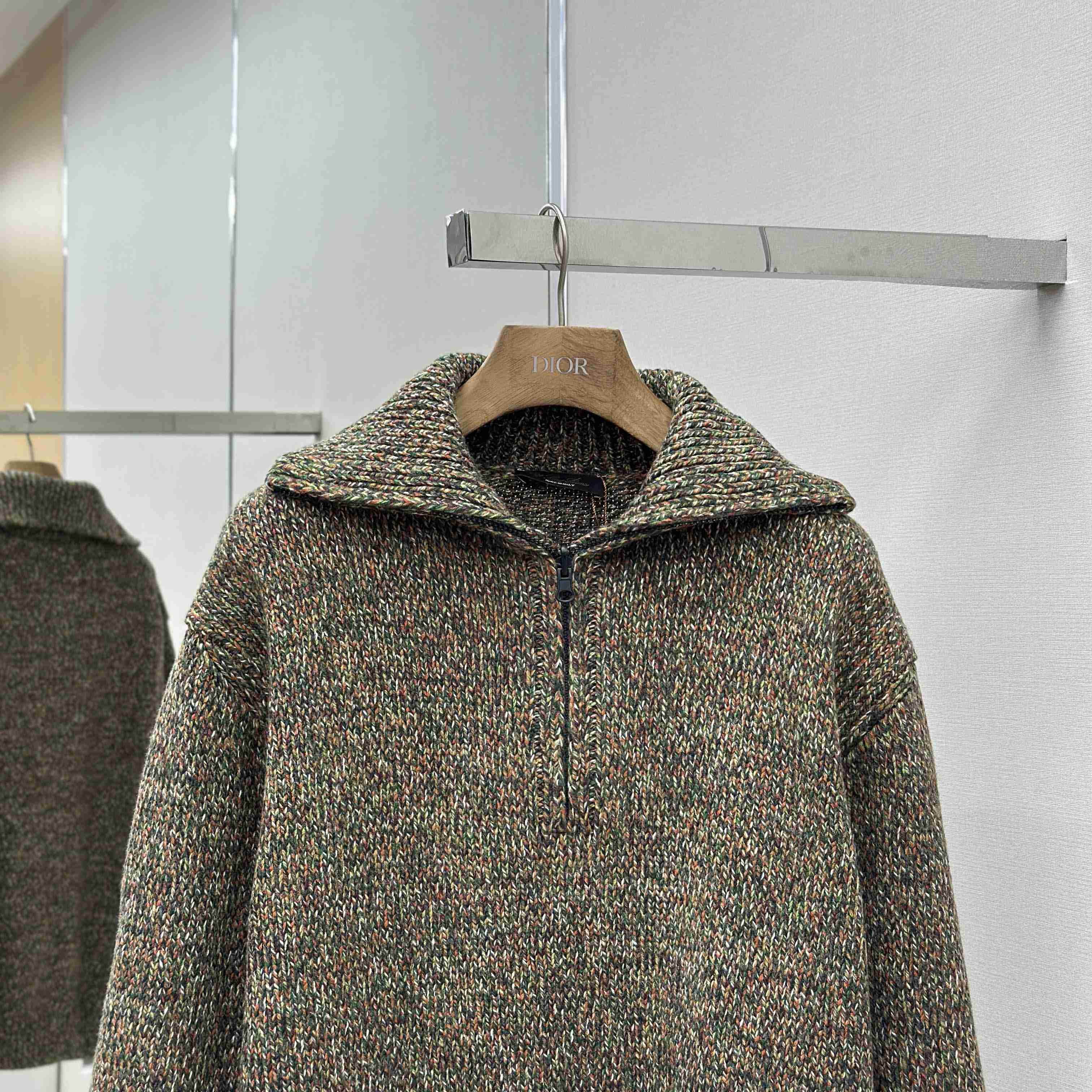 Loro Piana Cashmere Half-Zip Rollneck Sweater - DopestKickz