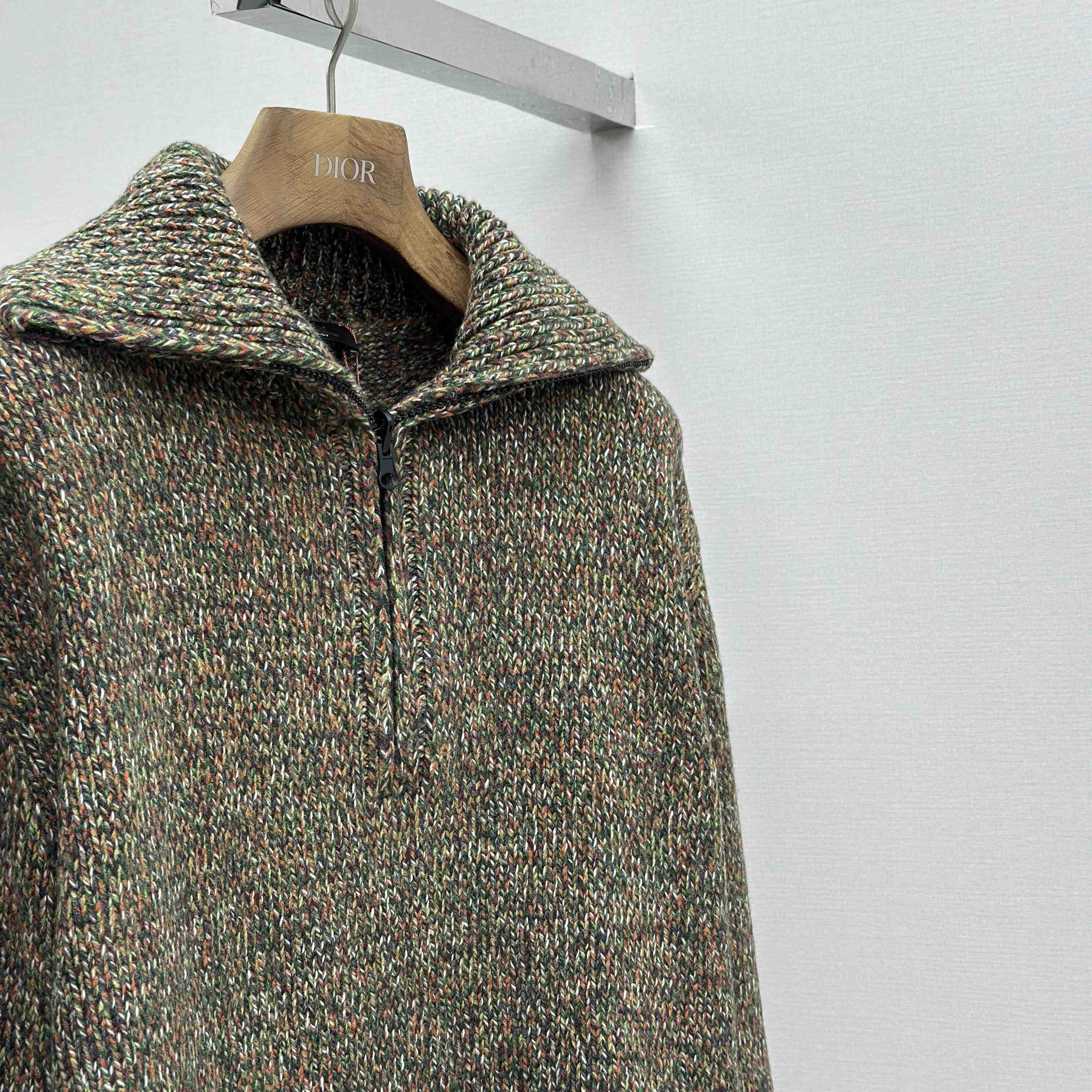 Loro Piana Cashmere Half-Zip Rollneck Sweater - DopestKickz