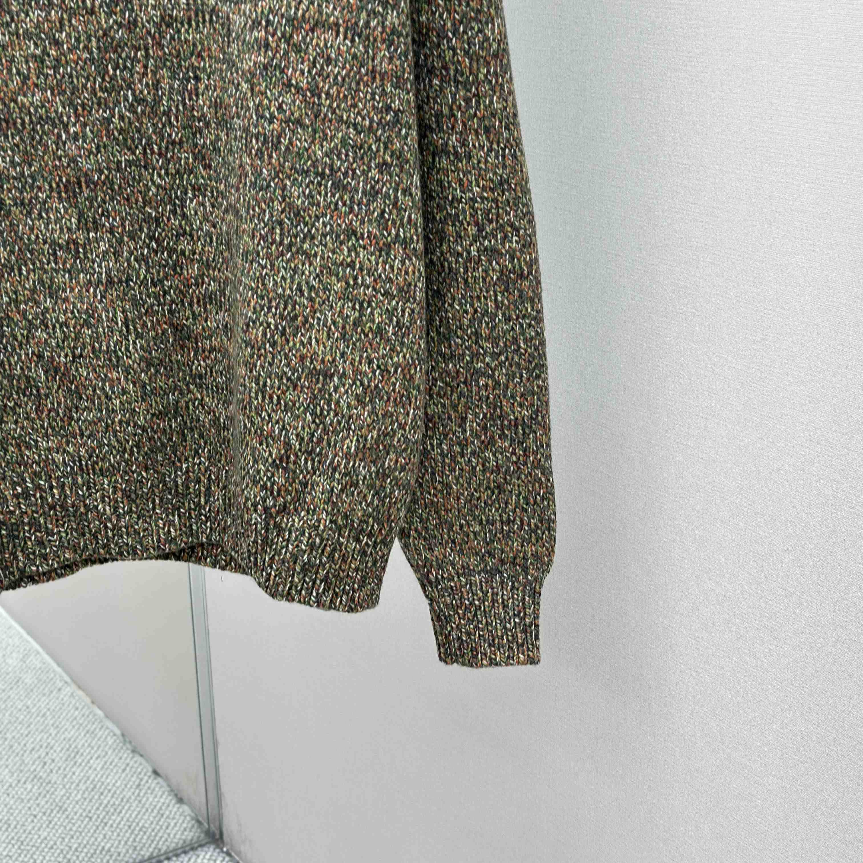 Loro Piana Cashmere Half-Zip Rollneck Sweater - DopestKickz