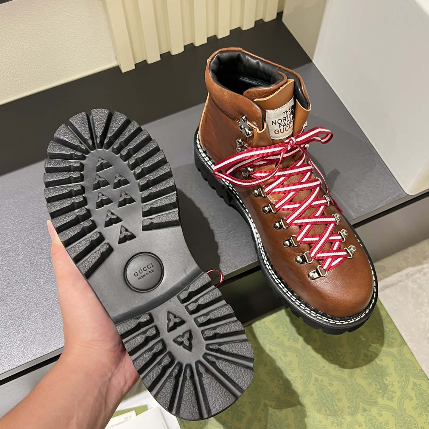 The North Face x Gucci Ankle Boot  - DopestKickz