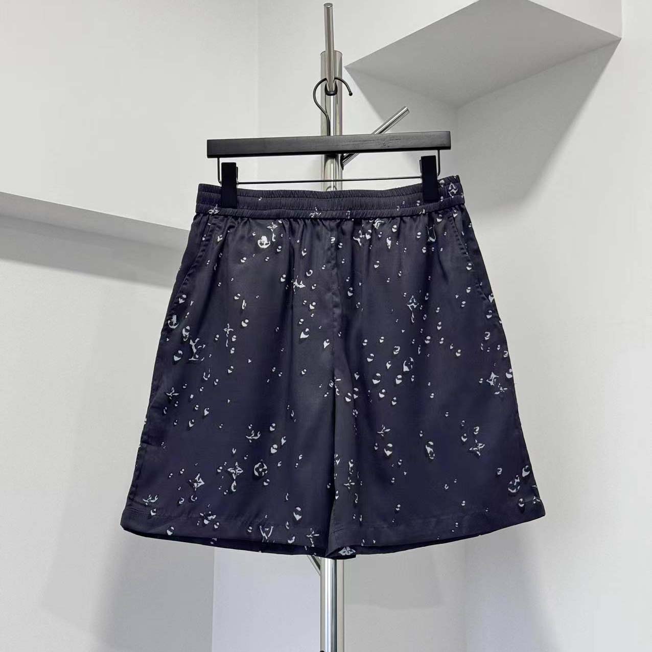 Louis Vuitton Monogram Silk Shorts  - DopestKickz