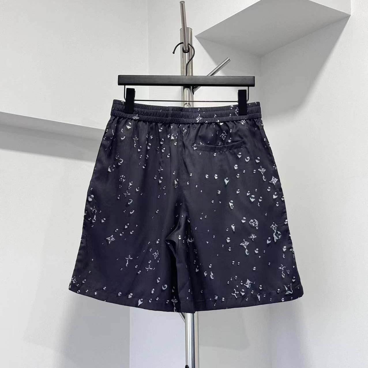 Louis Vuitton Monogram Silk Shorts  - DopestKickz