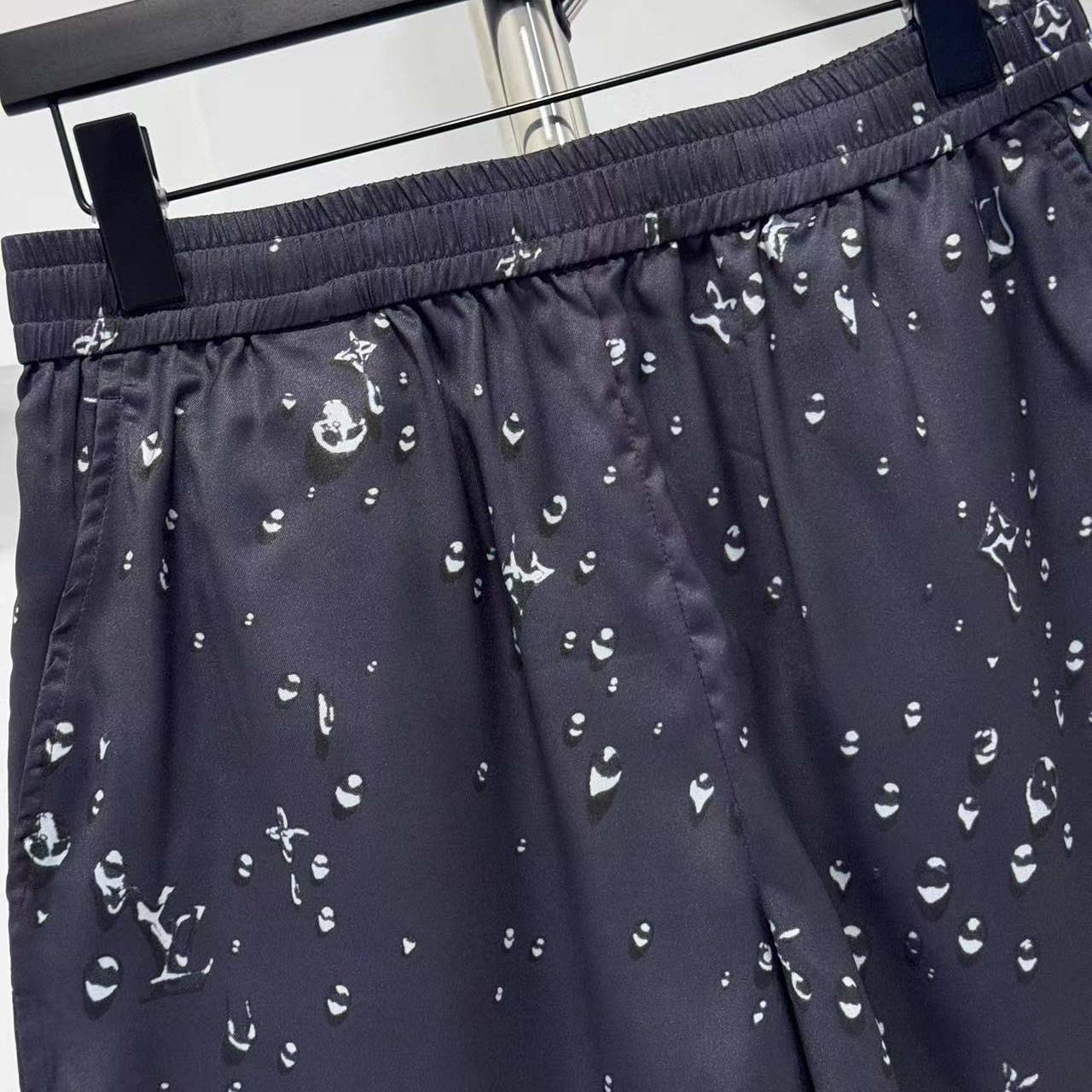 Louis Vuitton Monogram Silk Shorts  - DopestKickz