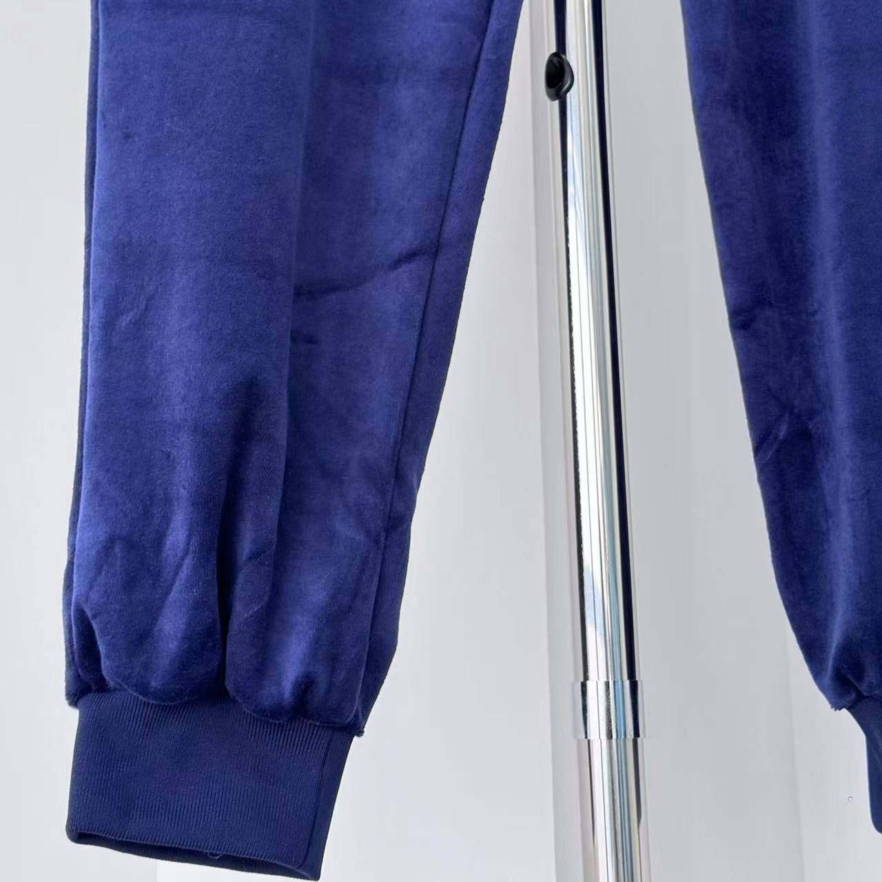 Louis Vuitton Chic Velvet Track Pants  - DopestKickz