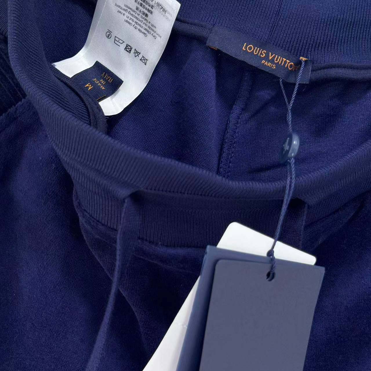 Louis Vuitton Chic Velvet Track Pants  - DopestKickz