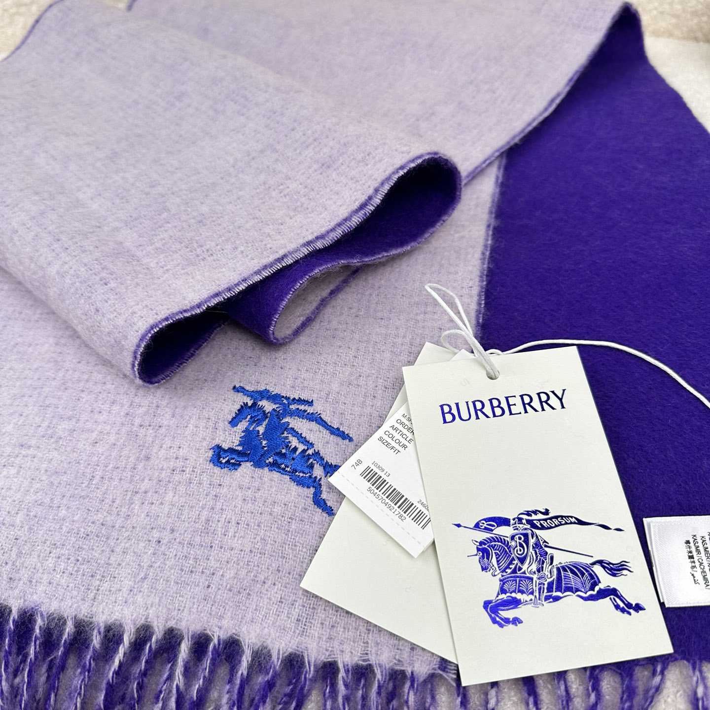 Burberry Reversible Cashmere Scarf - DopestKickz