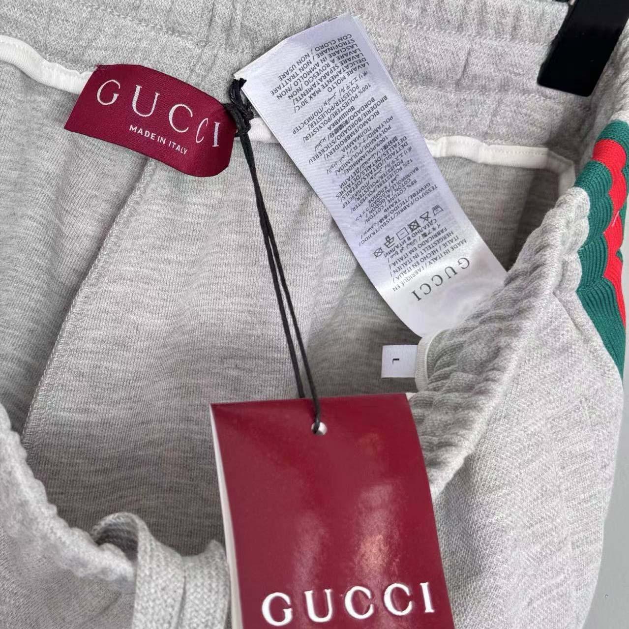 Gucci Cotton Piquet Double Sportswear Pant - DopestKickz