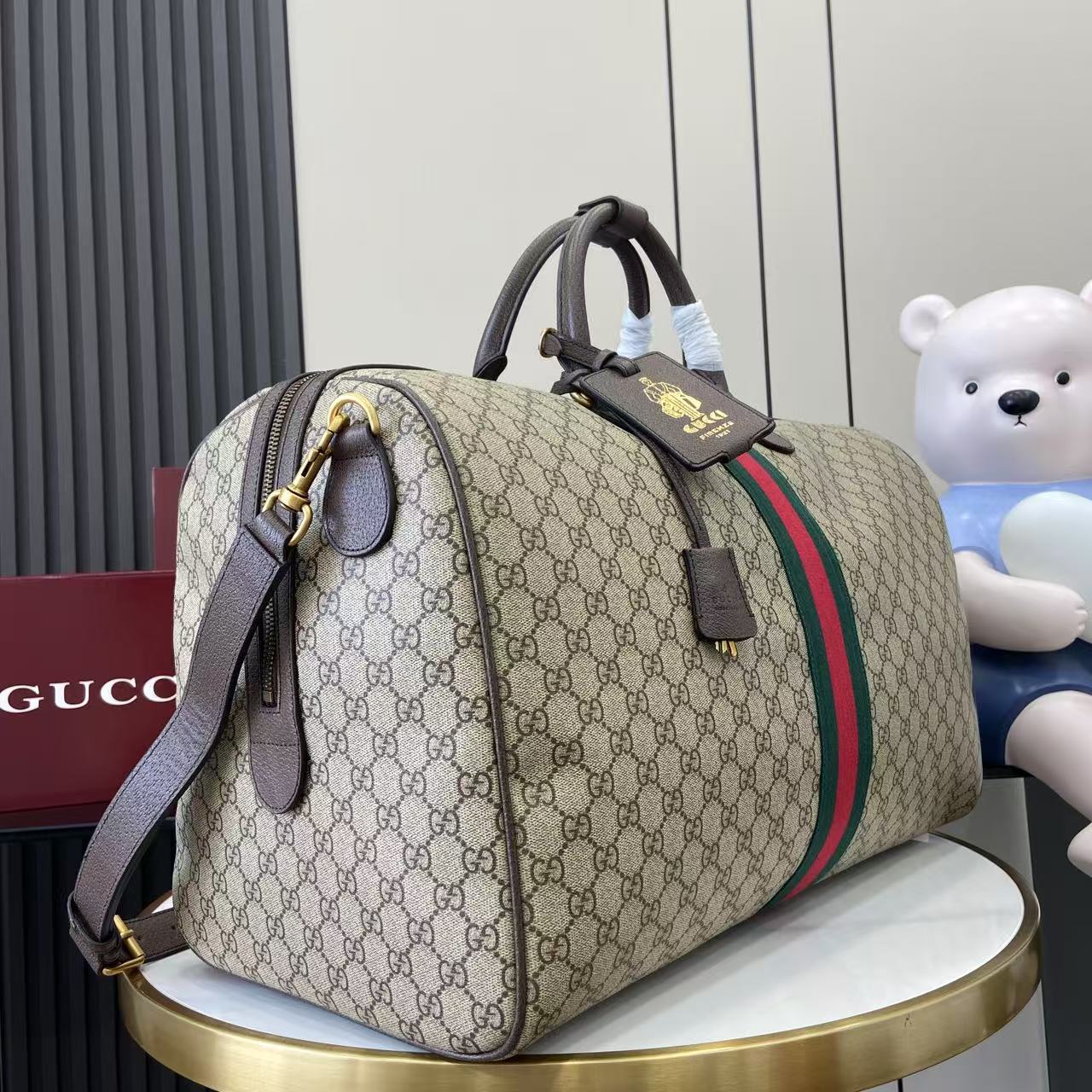 Gucci Savoy Large Duffle Bag - DopestKickz