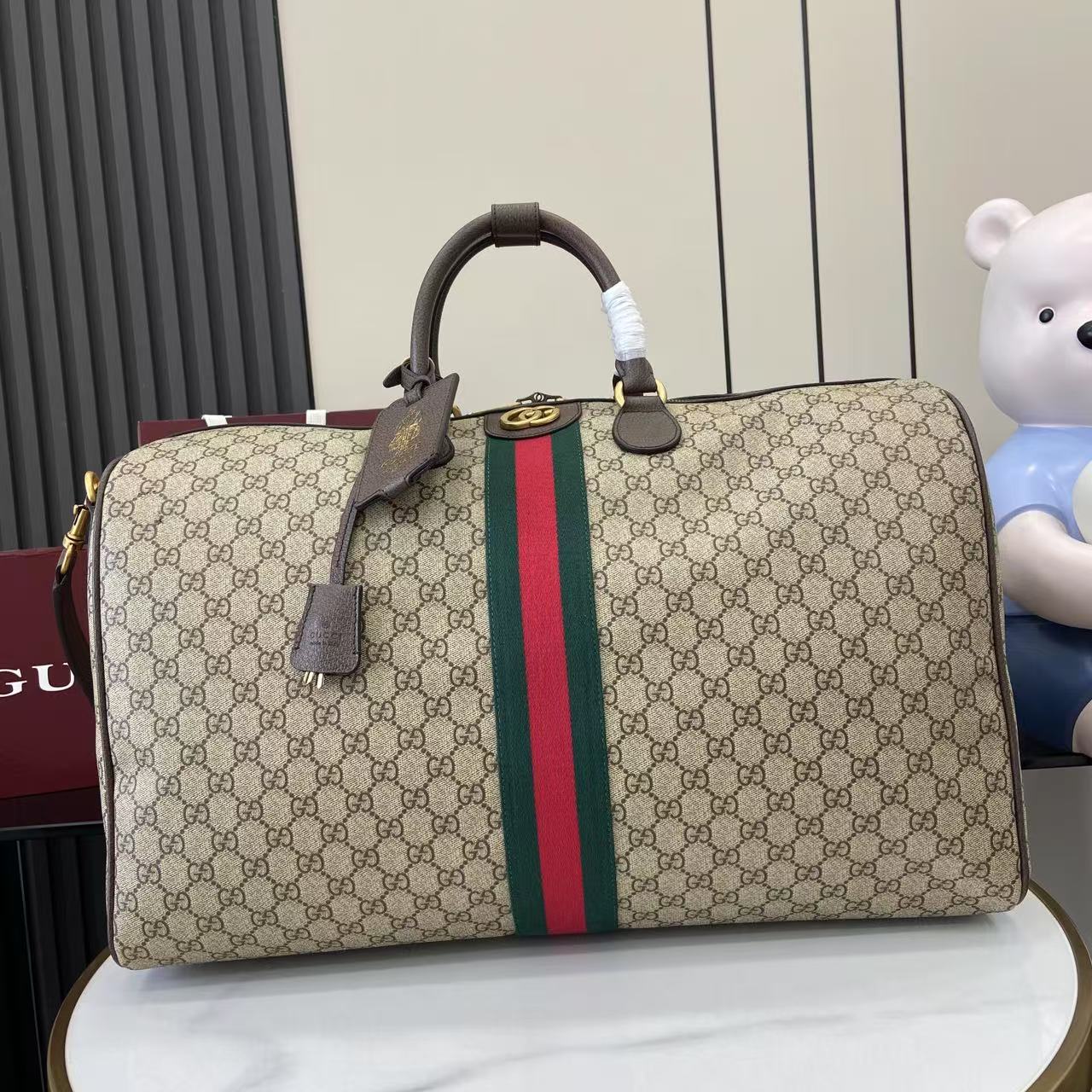 Gucci Savoy Large Duffle Bag - DopestKickz