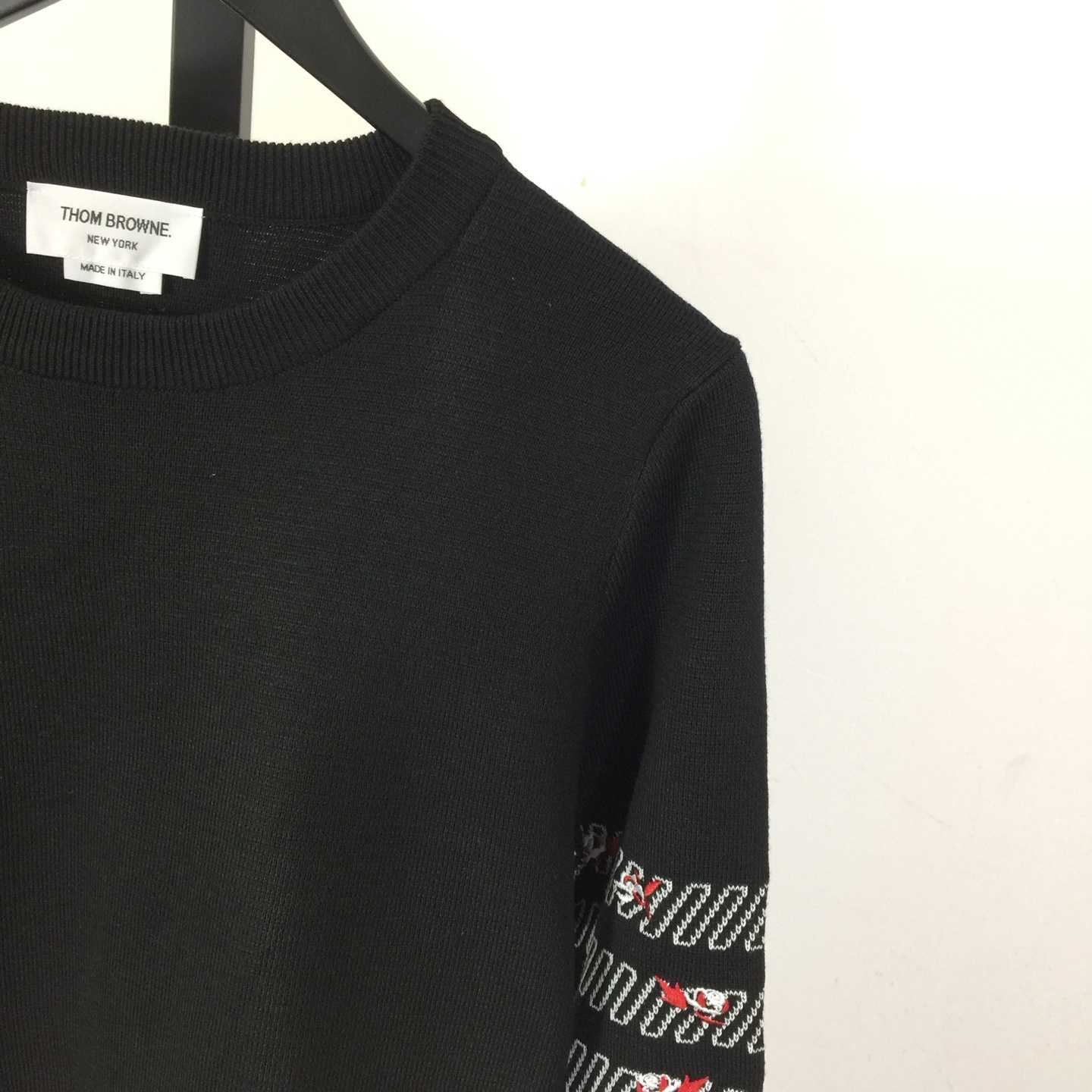 Thom Browne Wool Knit Jumper - DopestKickz