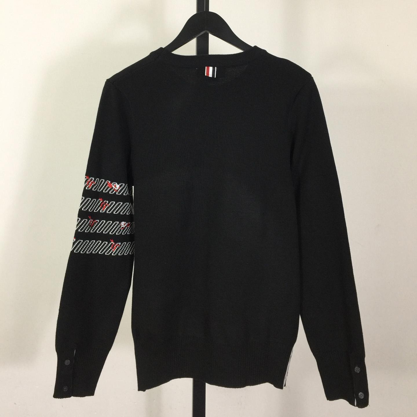 Thom Browne Wool Knit Jumper - DopestKickz
