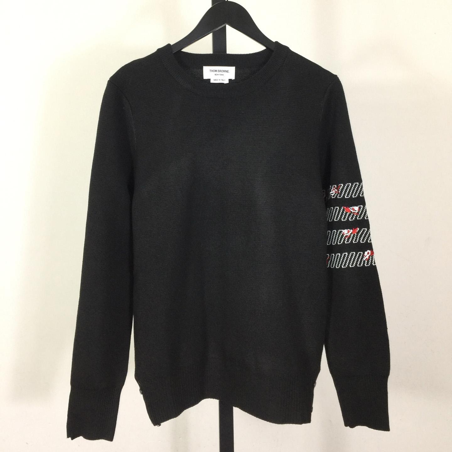 Thom Browne Wool Knit Jumper - DopestKickz