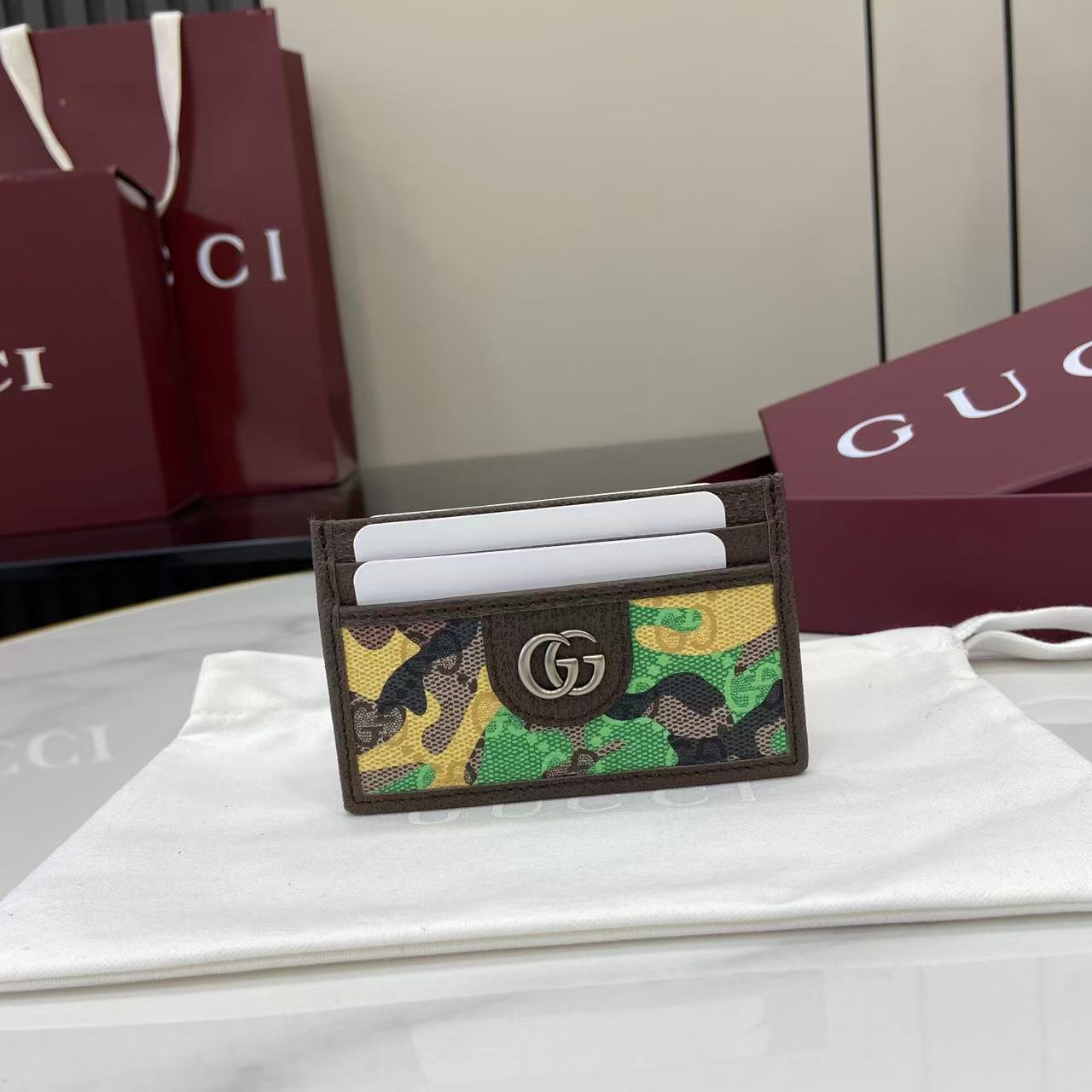 Gucci GG Card Case - DopestKickz
