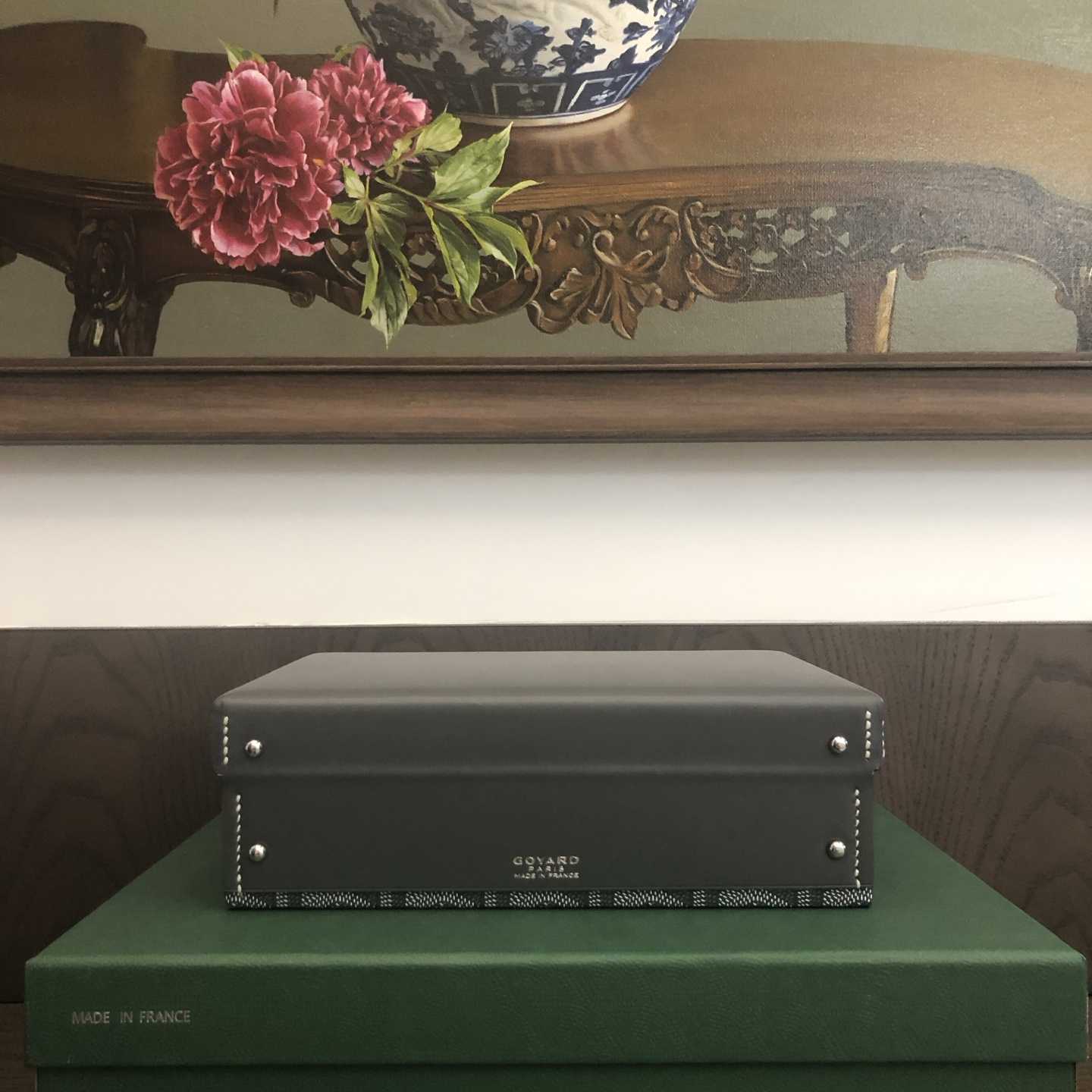 Goyard Goyardine Grand Hotel Trunk Bag    - DopestKickz