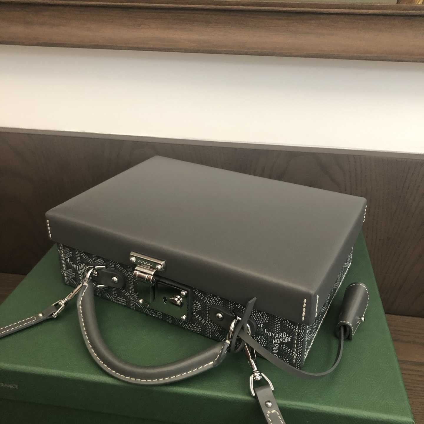 Goyard Goyardine Grand Hotel Trunk Bag    - DopestKickz