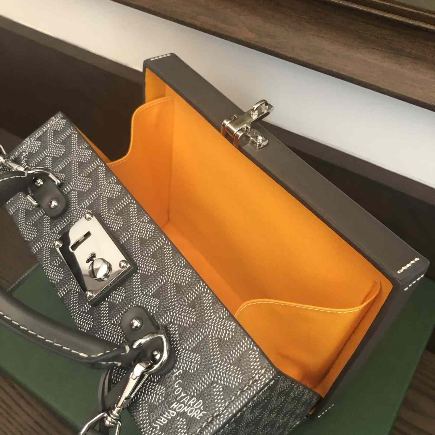 Goyard Goyardine Grand Hotel Trunk Bag    - DopestKickz