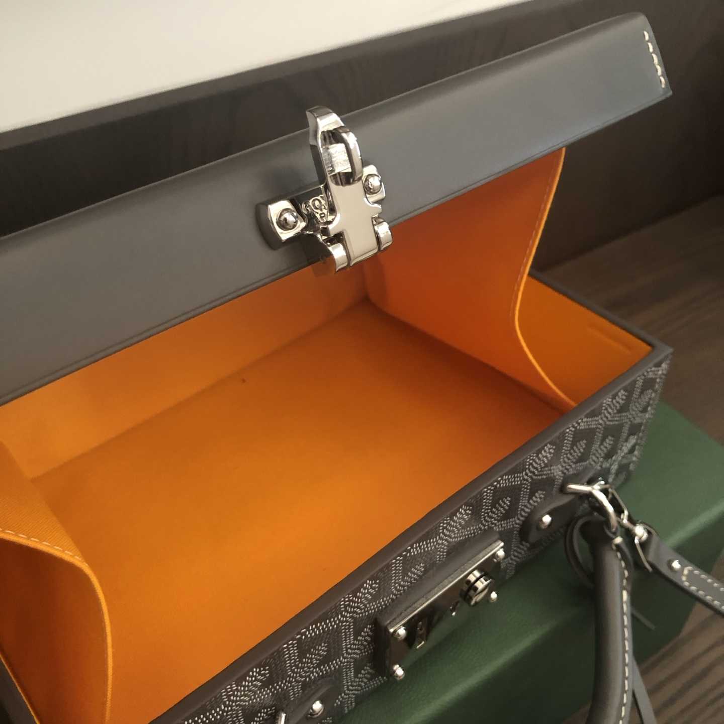 Goyard Goyardine Grand Hotel Trunk Bag    - DopestKickz