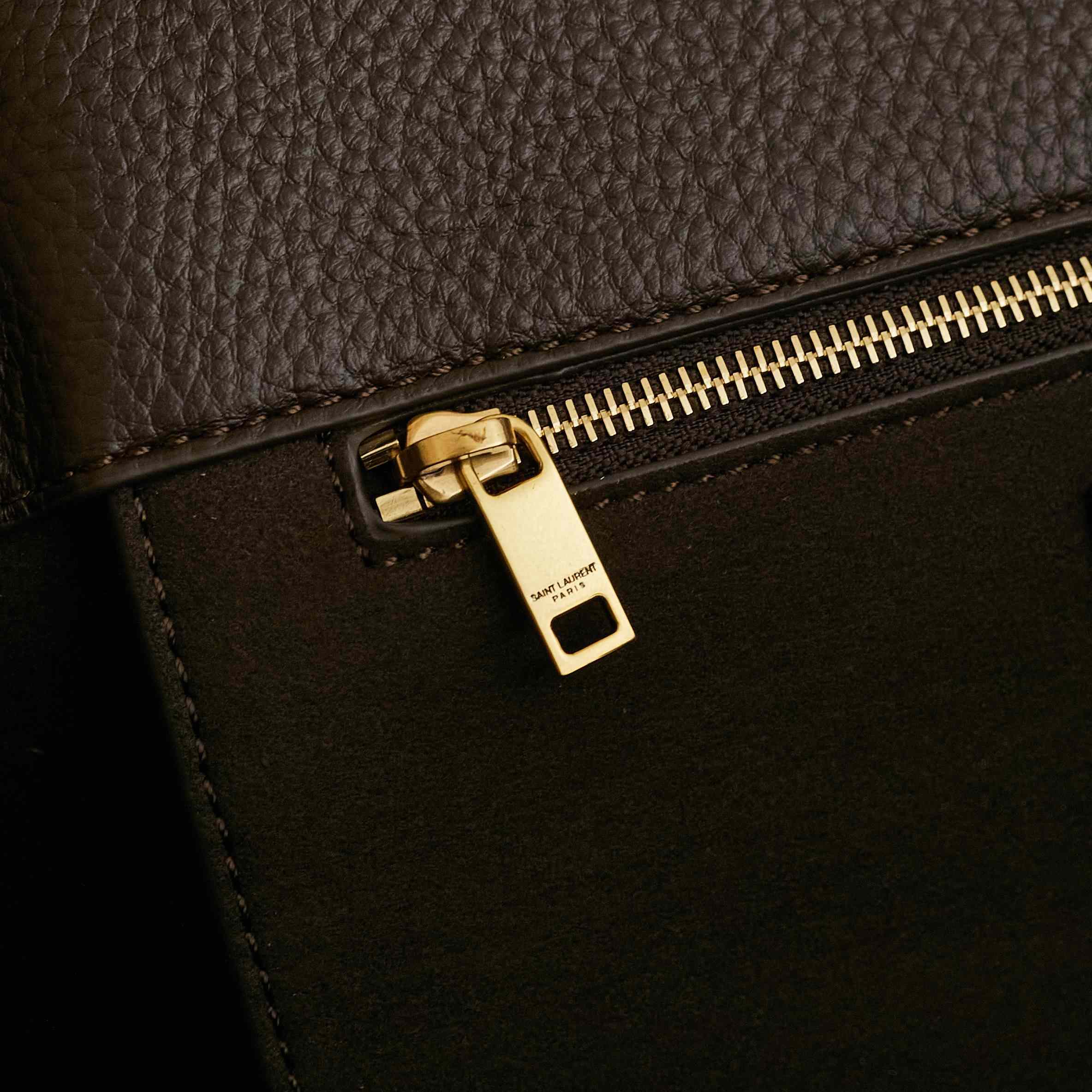 Saint Laurent LE 5 À 7 Bea In Grained Leather - DopestKickz