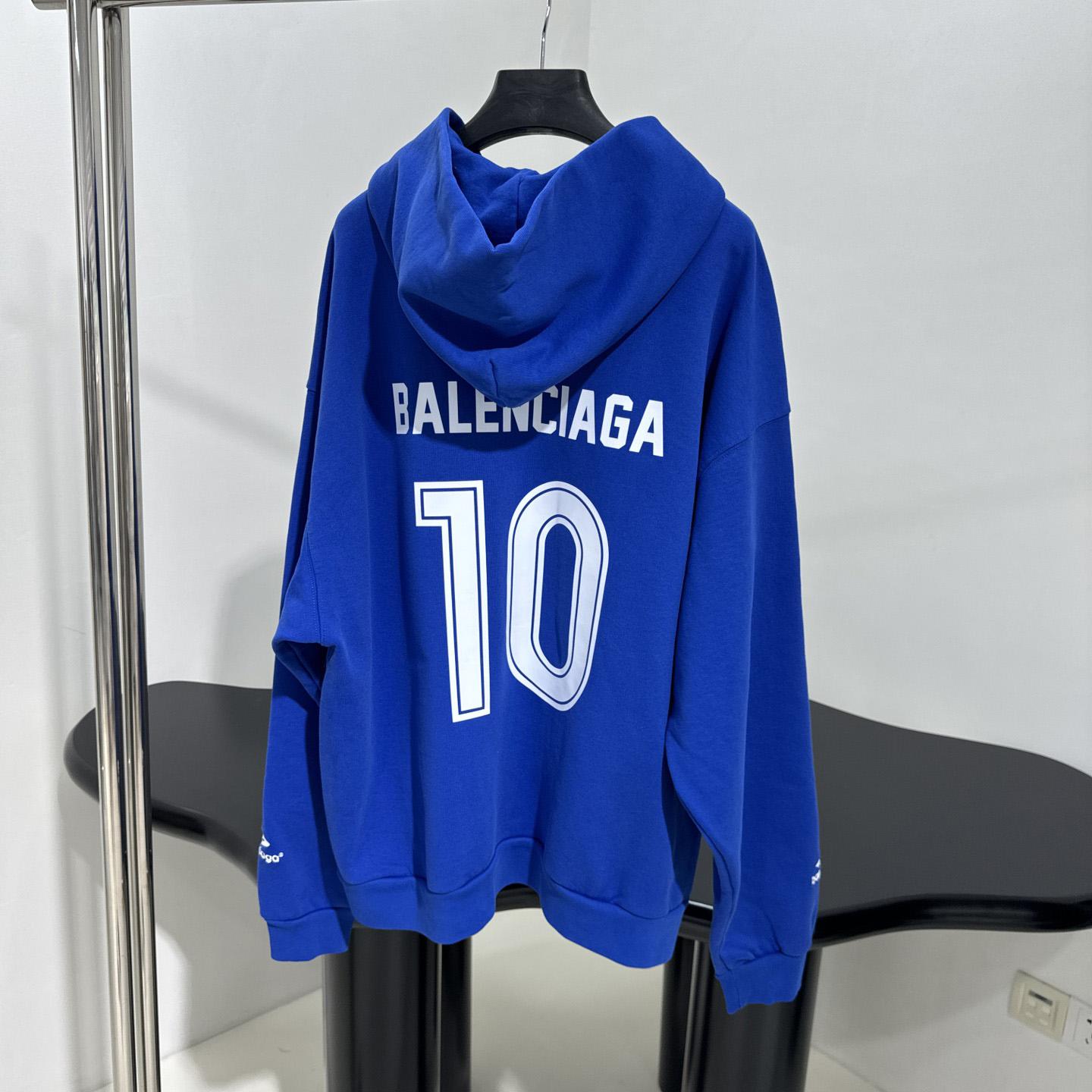 Balenciaga Paris Blue Soccer Zip-up Hoodie  YF1238  (50% OFF SALE) - DopestKickz