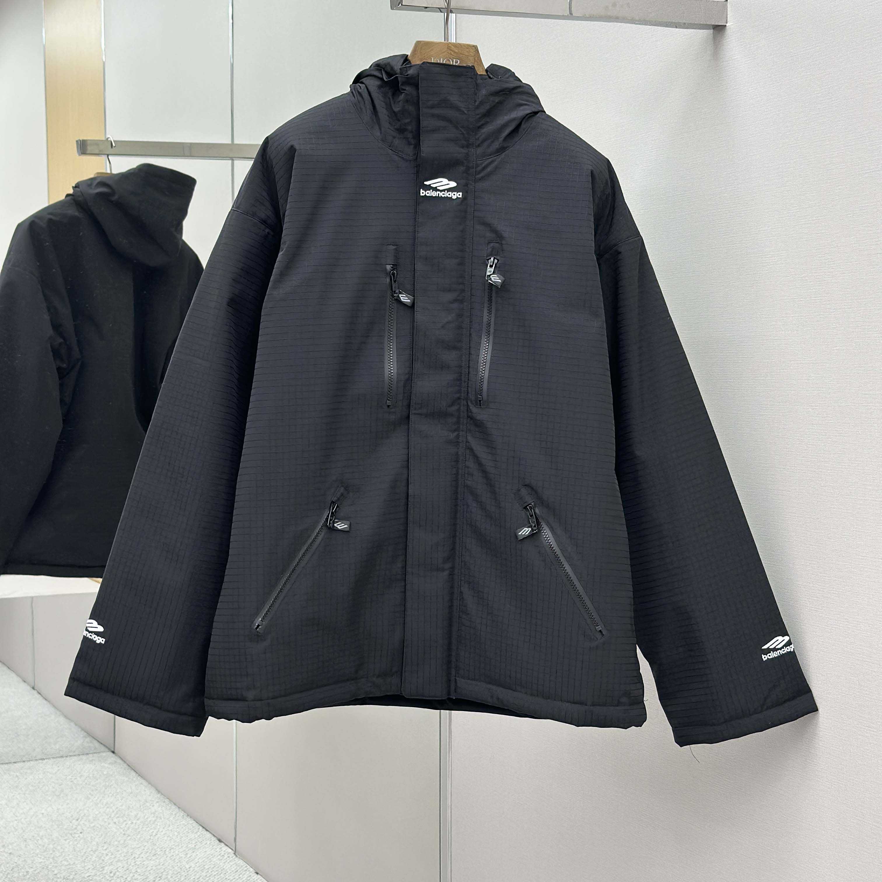 Balenciaga 3b Sports Icon Zip-up Jacke - DopestKickz